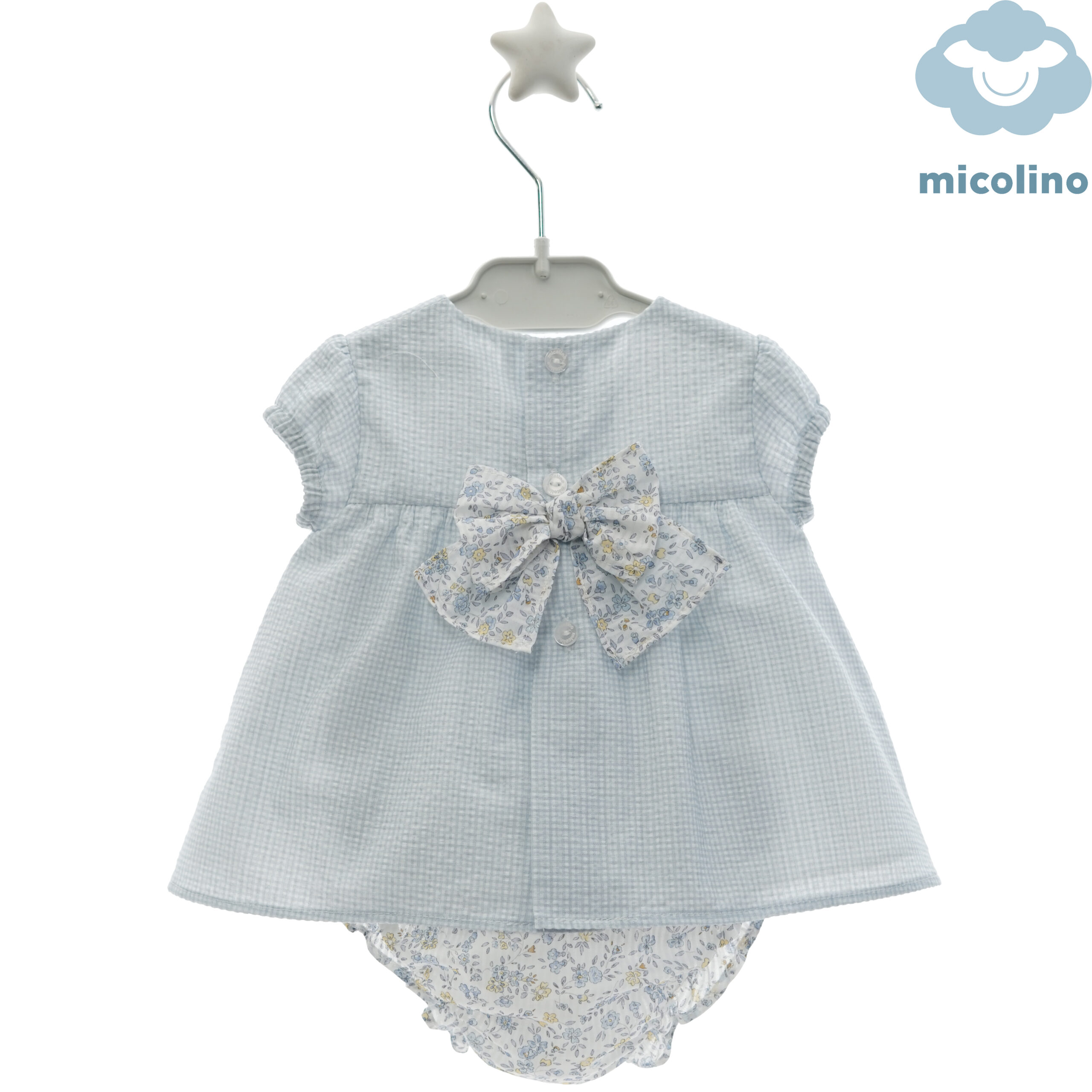 JESUSIN CON BRAGUITA Y CAPOTA  "Familia IVETTE" CELESTE