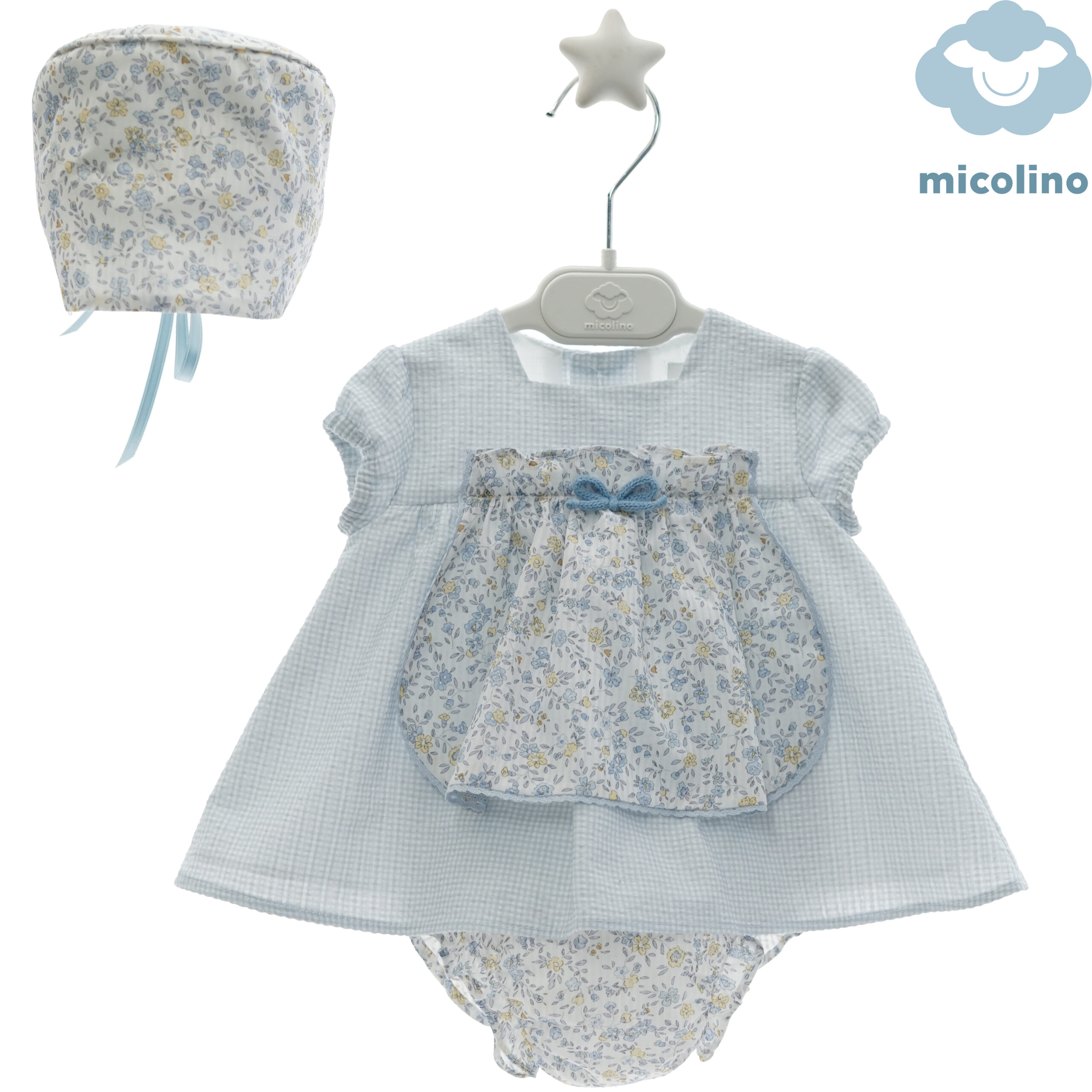 JESUSIN CON BRAGUITA Y CAPOTA  "Familia IVETTE" CELESTE