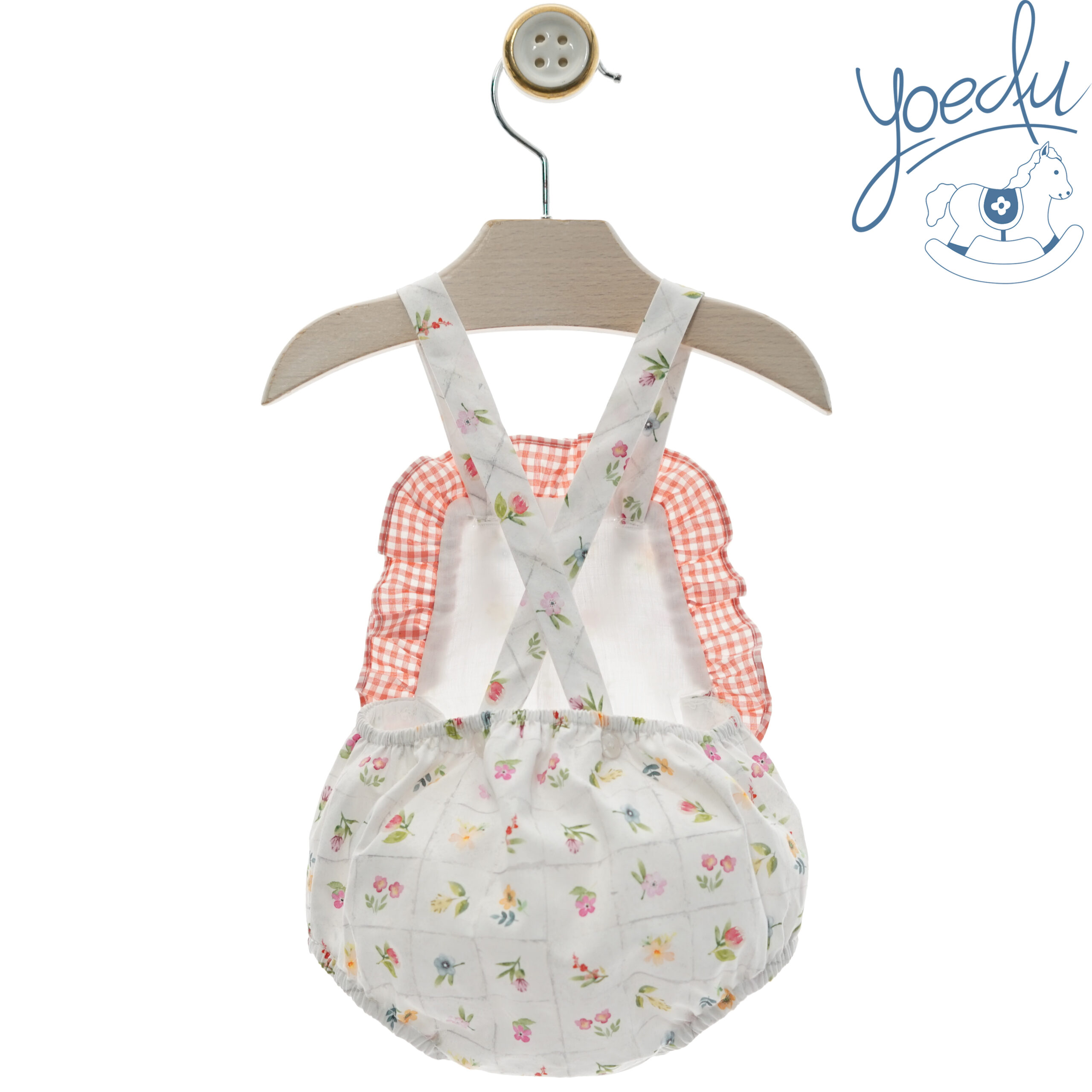 RANITA BEBE  "Familia FLOR DE LIS" CORAL