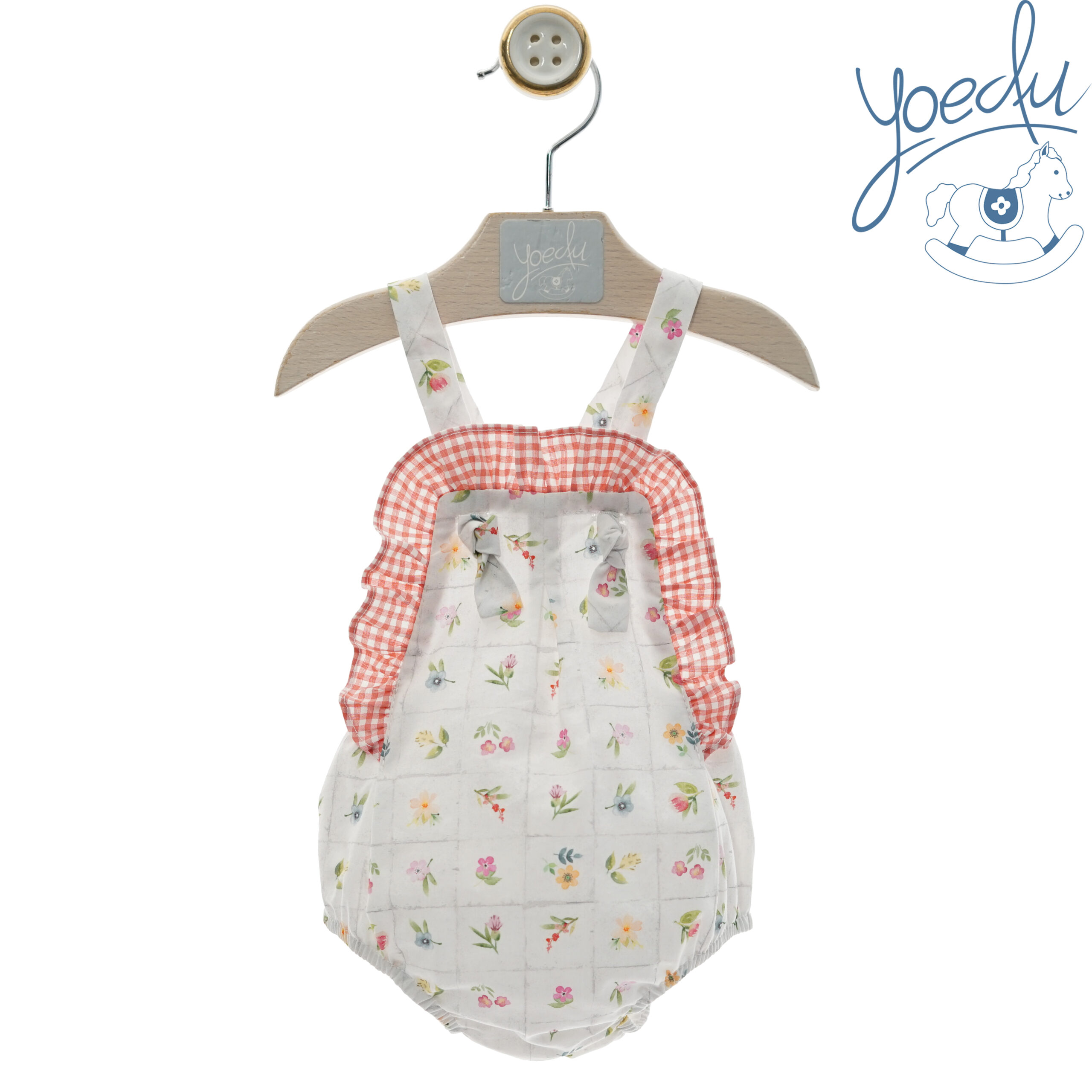 RANITA BEBE  "Familia FLOR DE LIS" CORAL