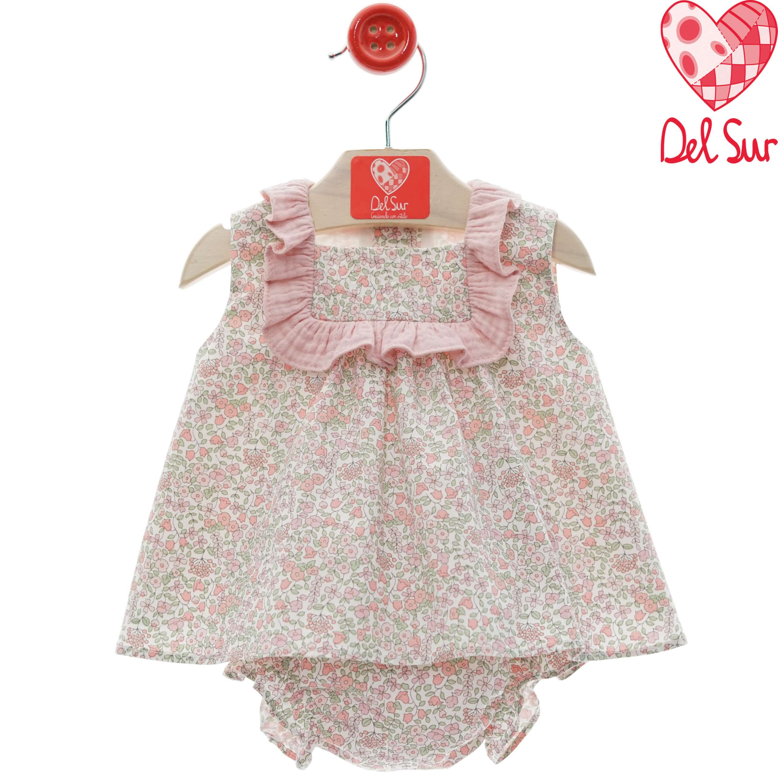 JESUSIN BEBE ART.0080 "Familia MALTA" ROSA EMPOLVADO