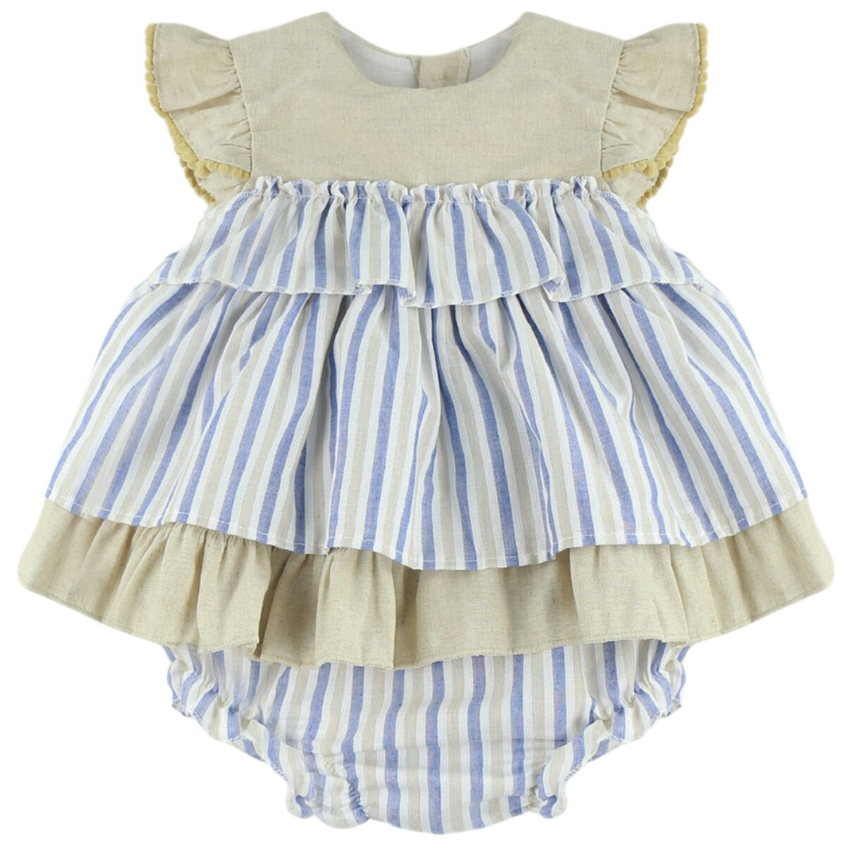 VESTIDO Y BRAGUITA LINO