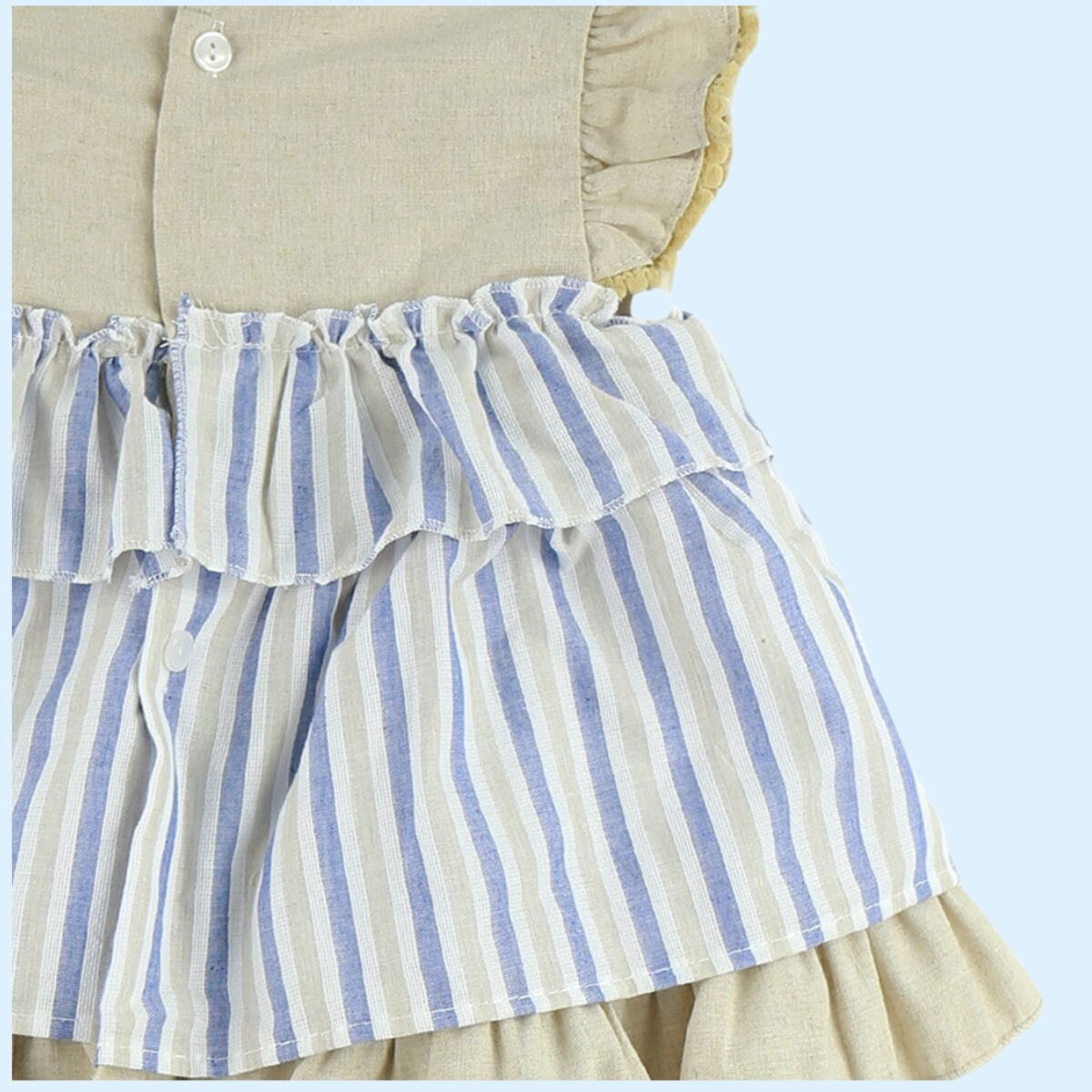 VESTIDO Y BRAGUITA LINO