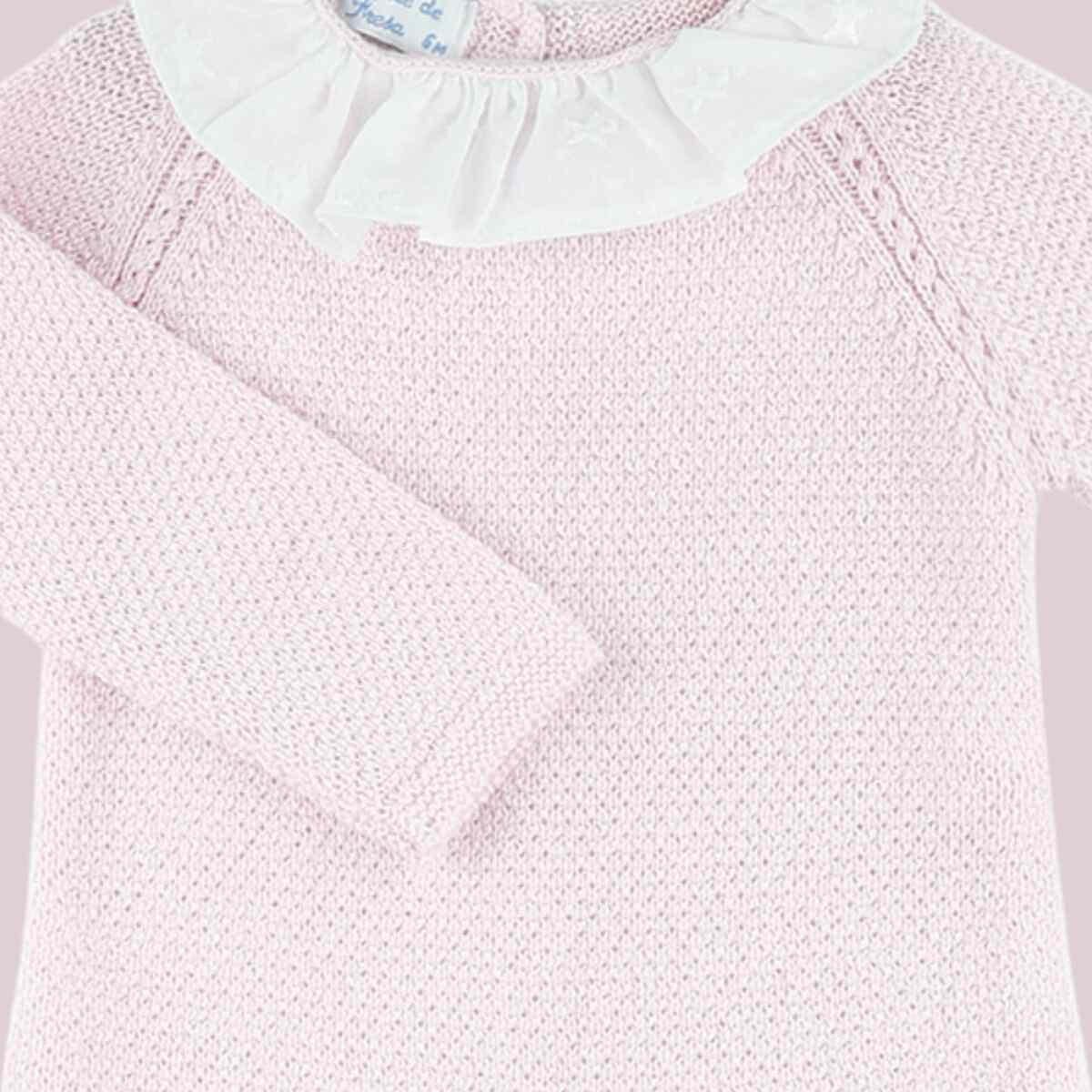 CONJUNTO PLUMETI MINERVA CON CAPOTA ROSA