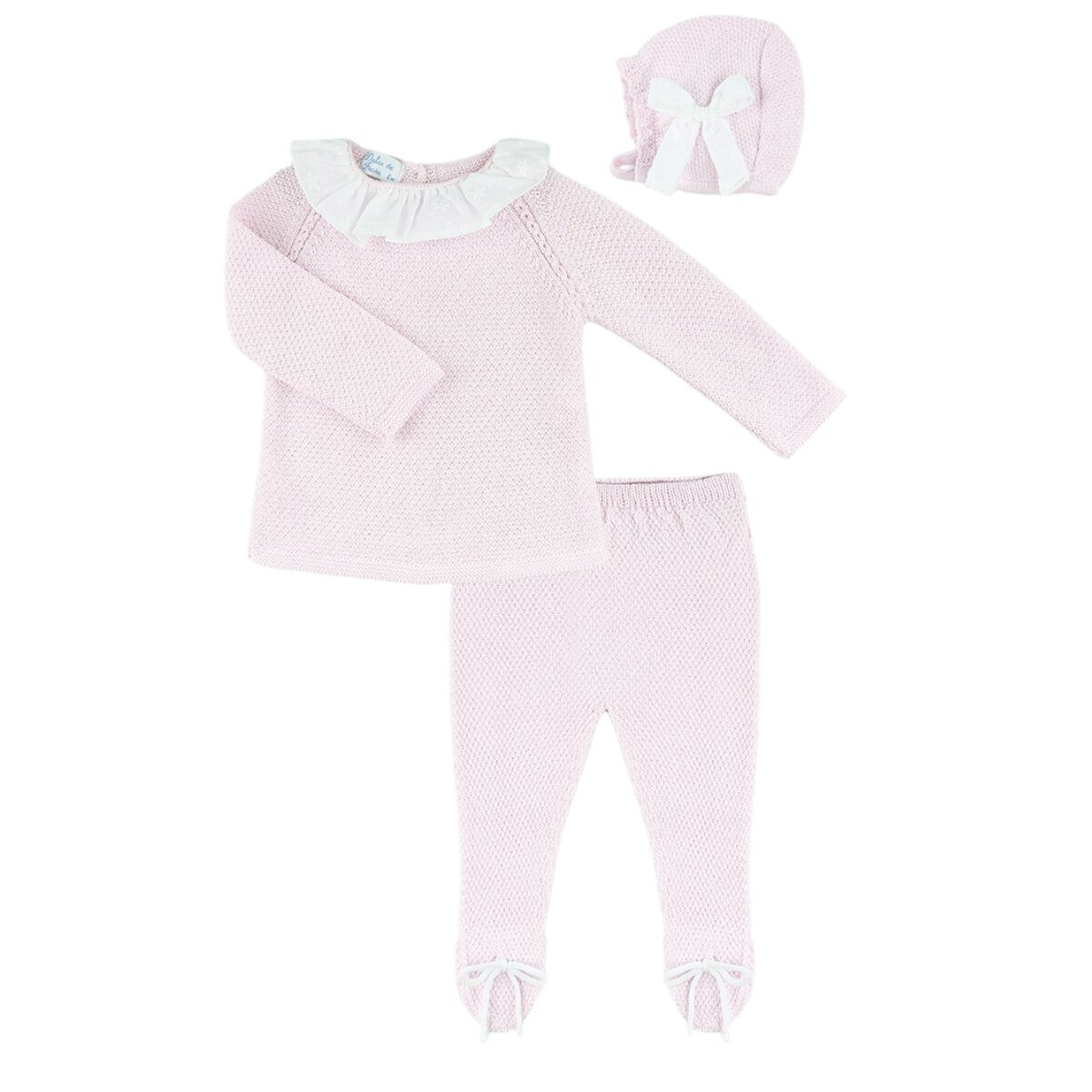 CONJUNTO PLUMETI MINERVA CON CAPOTA ROSA