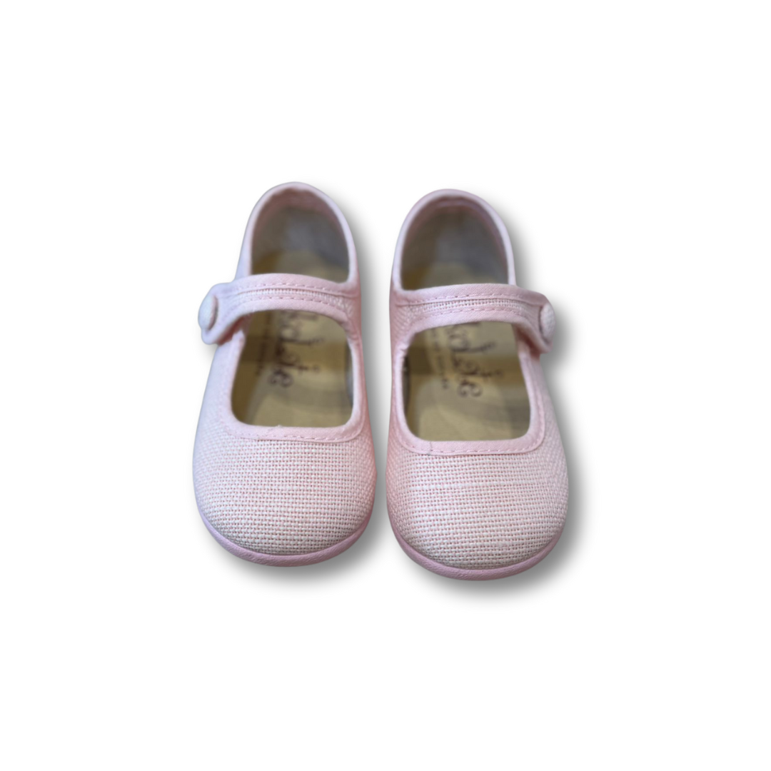 Mercedita niña velcro botón