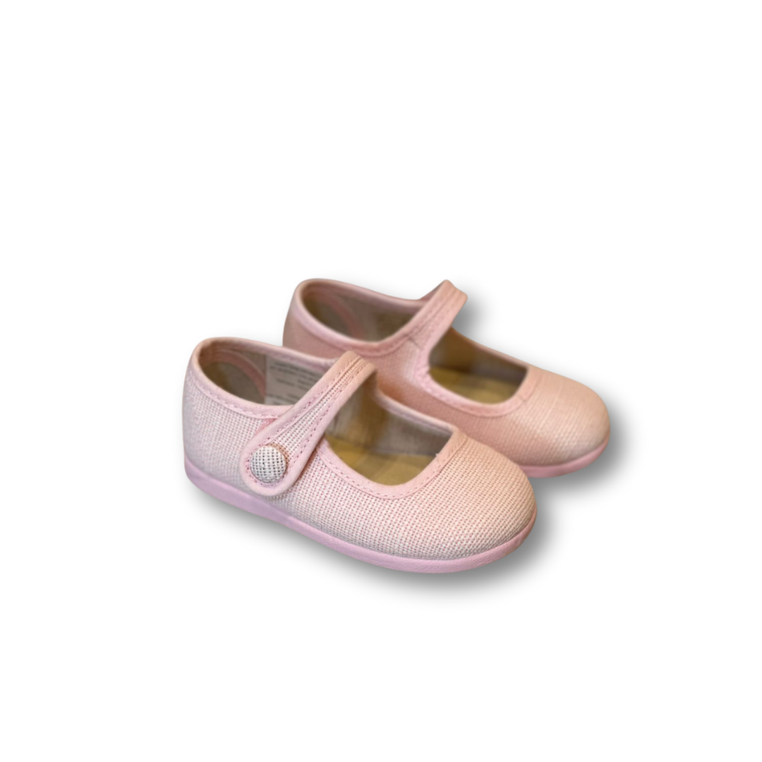 Mercedita niña velcro botón