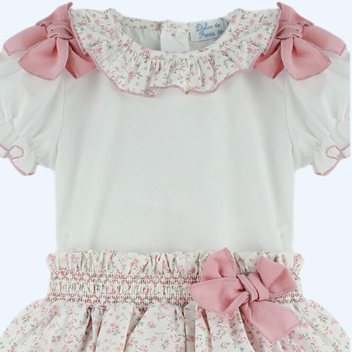 CAMISA Y BOMBACHO FLORES ROSA MANACOR