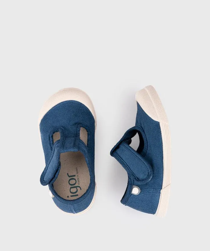 TENIS LONA PEPITO AZUL MARINO