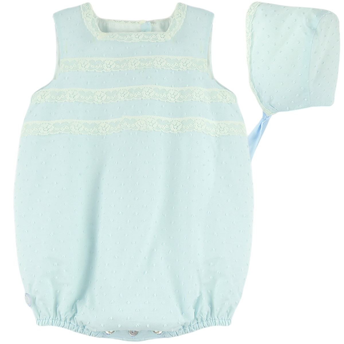 PELELE PIQUE ENCAJE MAURICIO