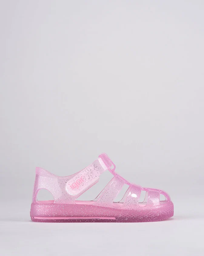 SANDALIAS STAR GLITTER ROSA