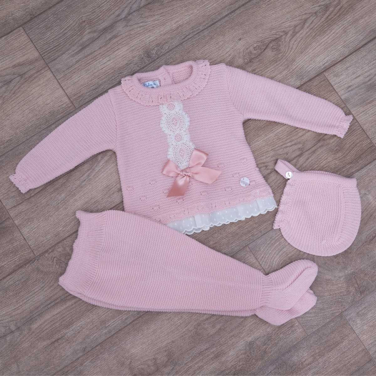 Conjunto Bebé Helen ROSA