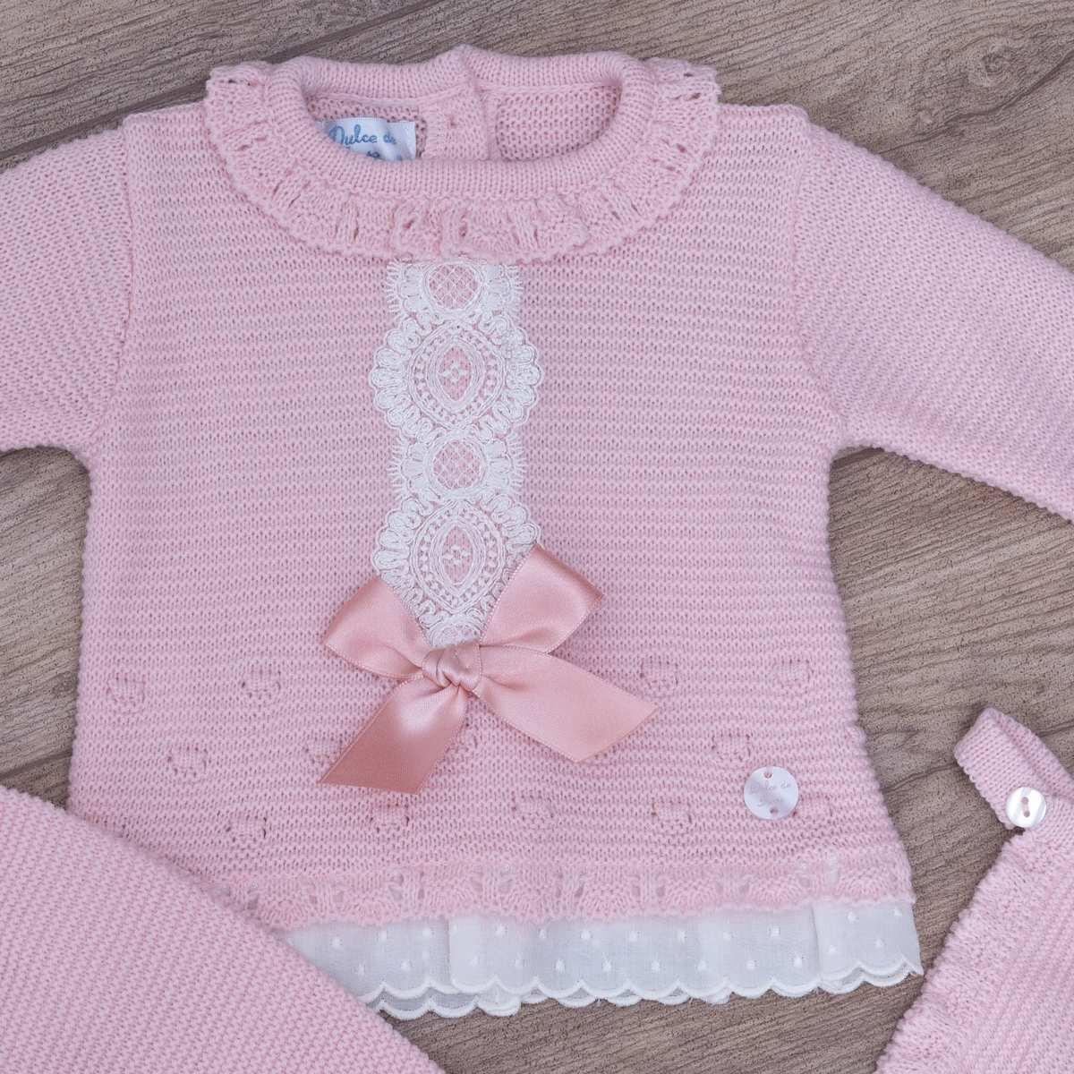 Conjunto Bebé Helen ROSA