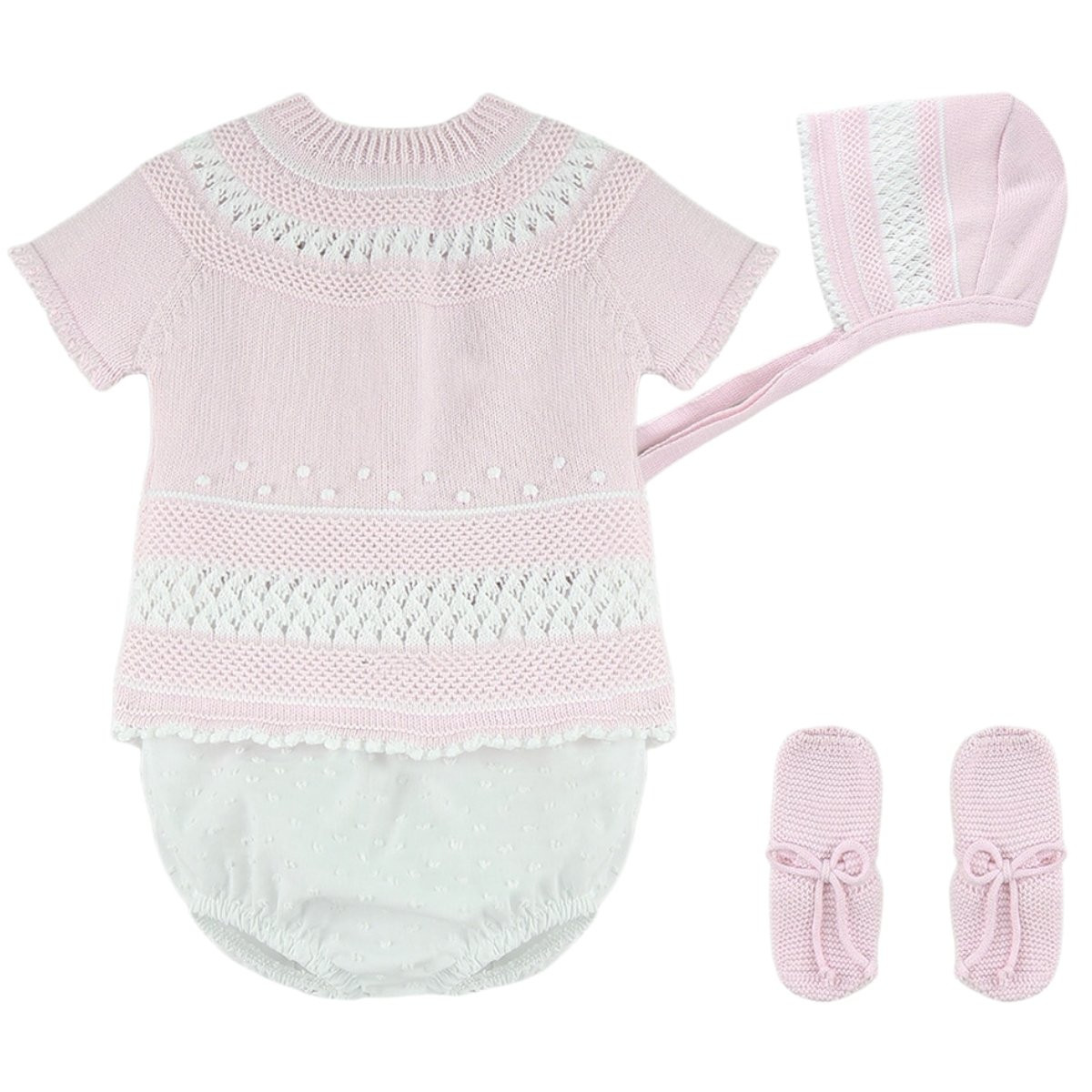 Conjunto Perle Garbanzos ROSA Cora