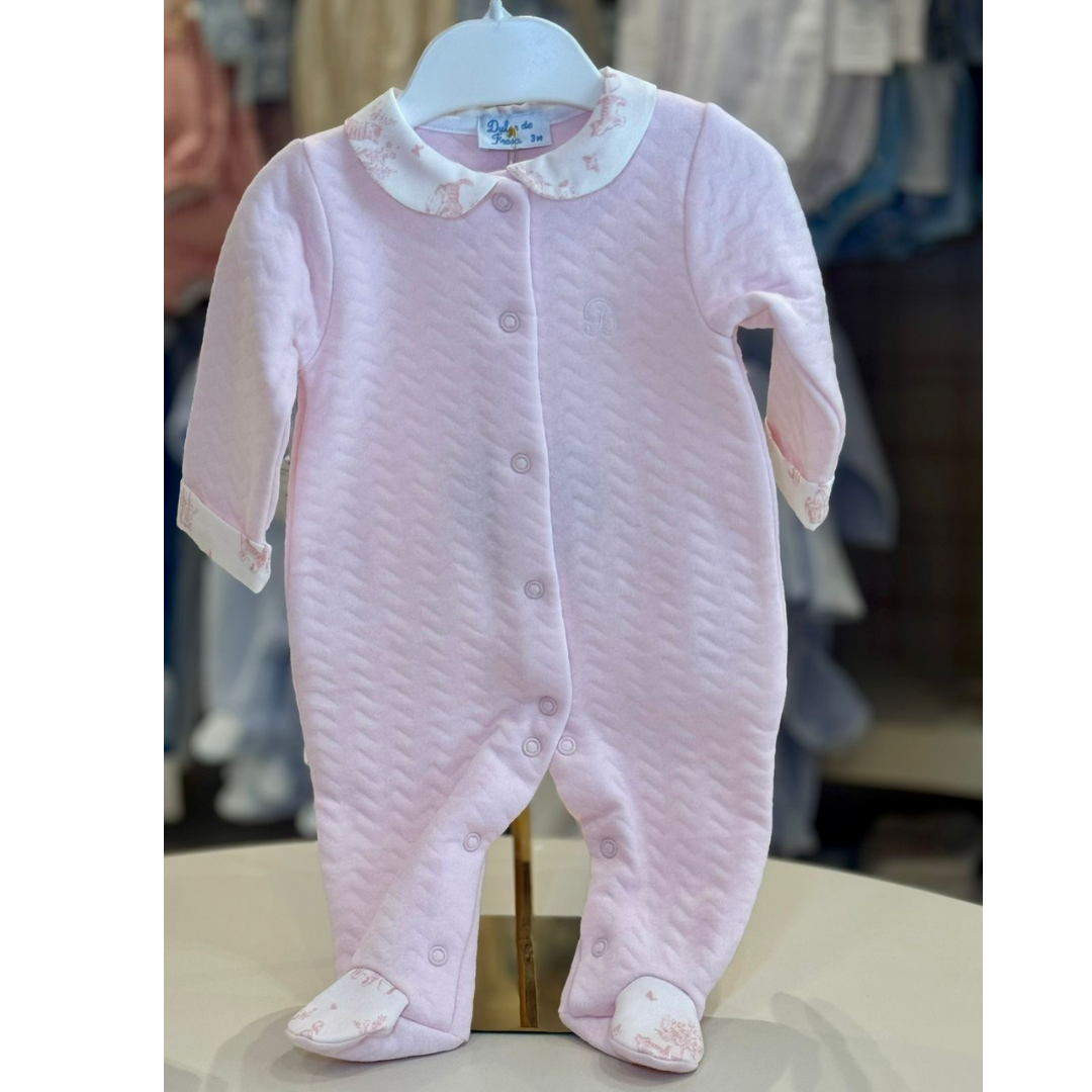 PIJAMA PRIMERA PUESTA ROSADA