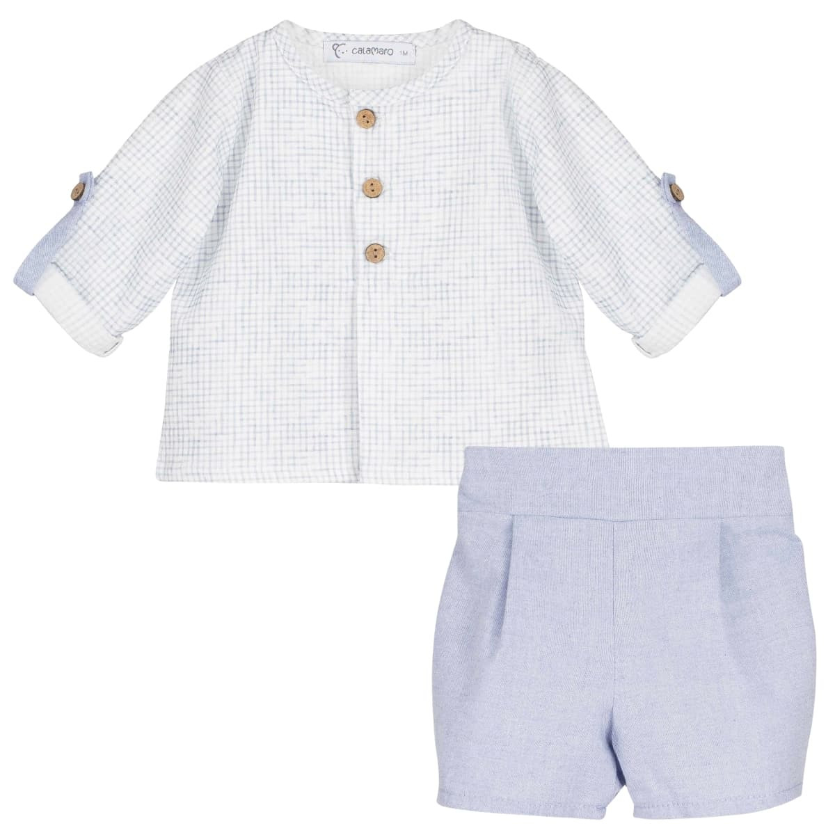Conjunto Pantalón Excellentt Shimla Azul bebé