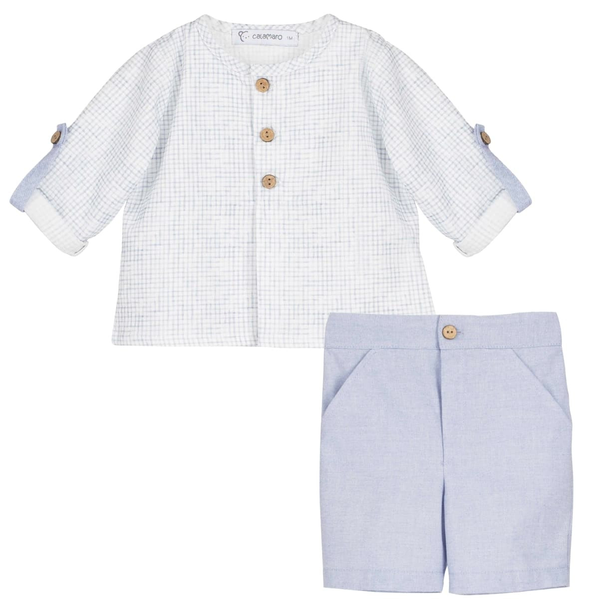 Conjunto Pantalón Excellentt Shimla Azul niño