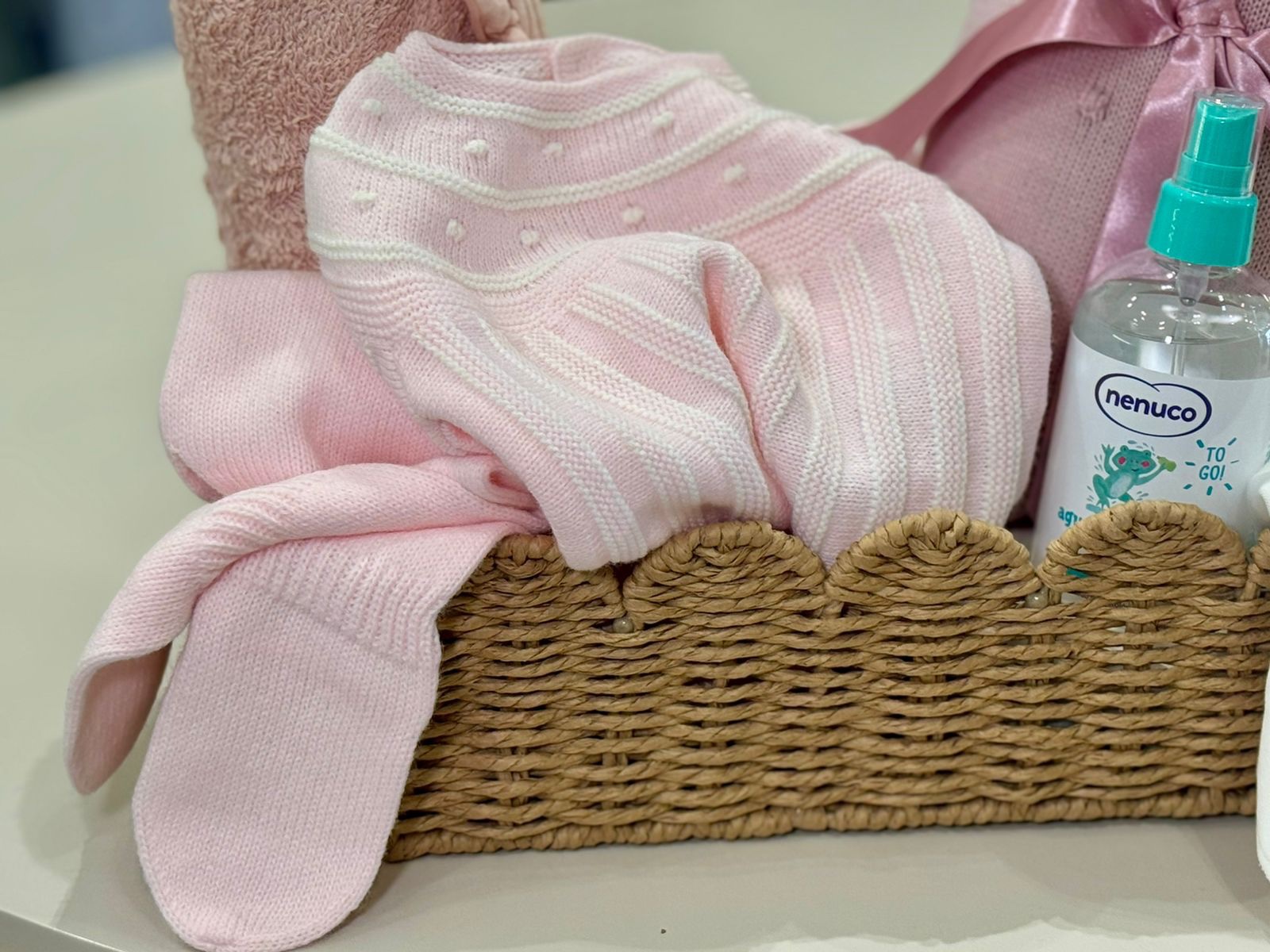 CANASTILLA DE REGALO RECIÉN NACIDO NIÑA