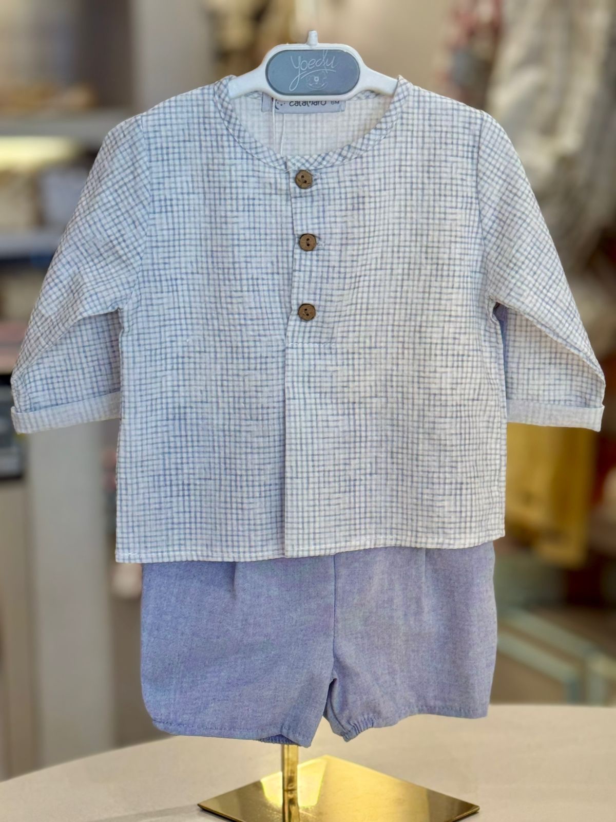 Conjunto Pantalón Excellentt Shimla Azul bebé