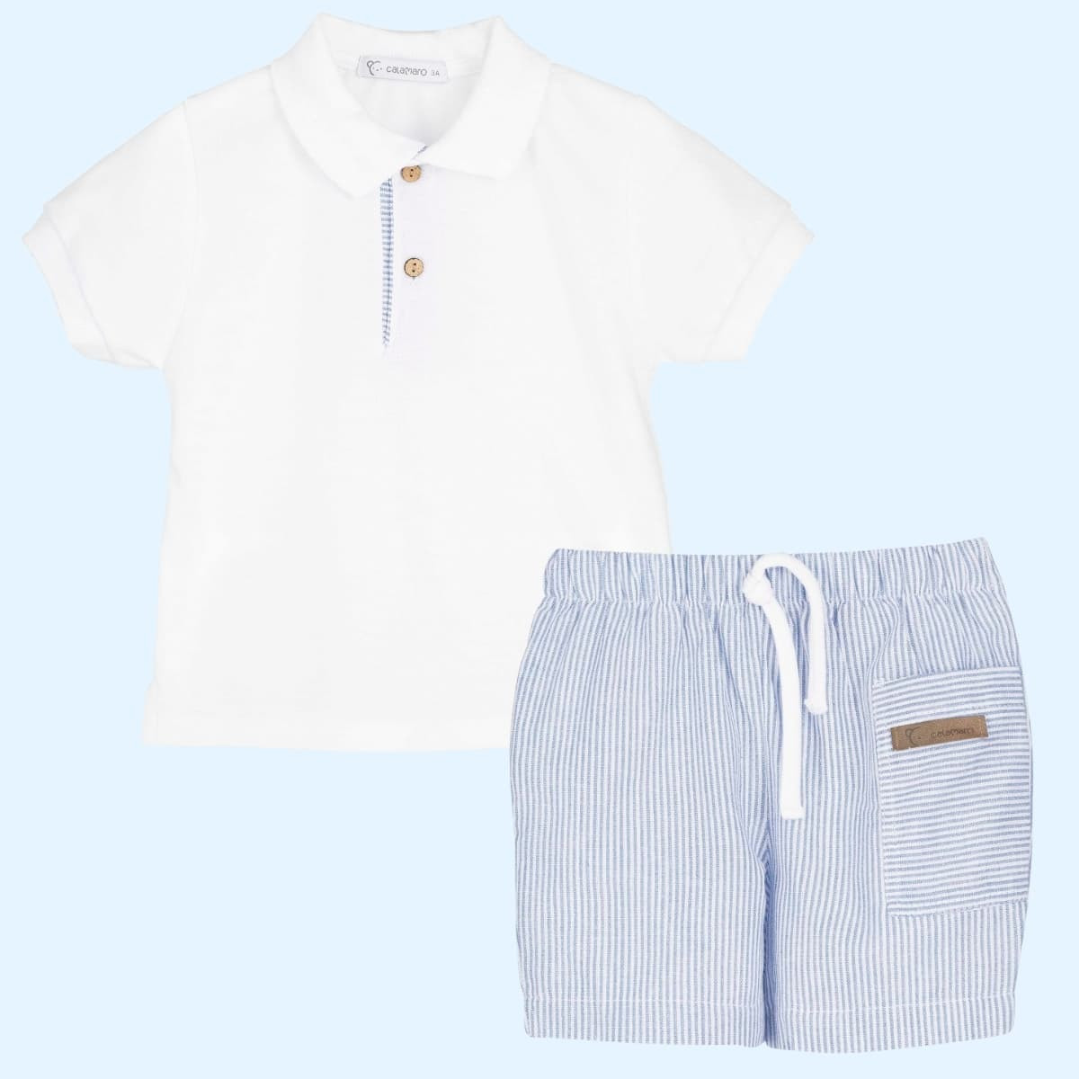 Conjunto Pantalón Kerala Celeste