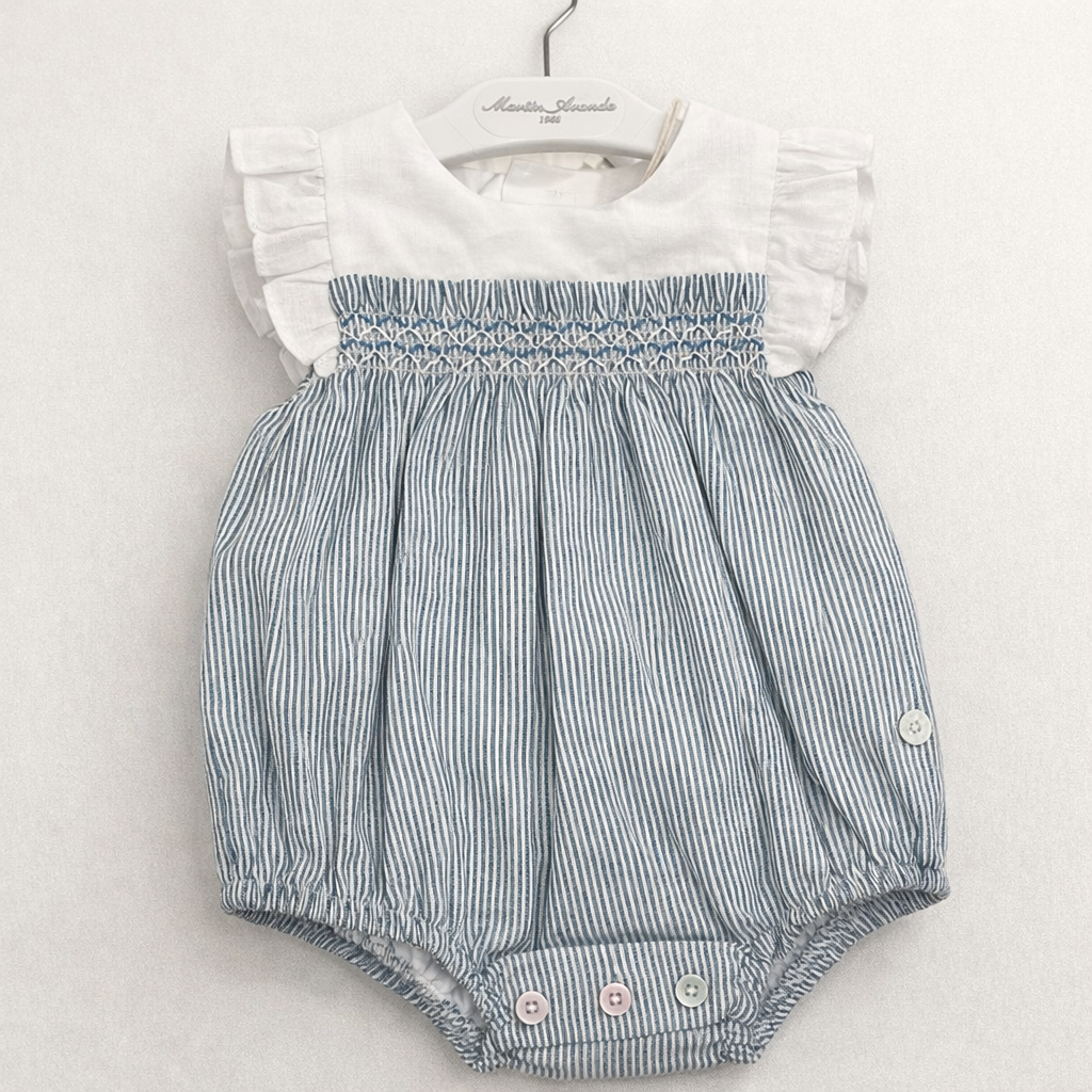 PELELE TELA NIÑA MILTON AZUL PARDO