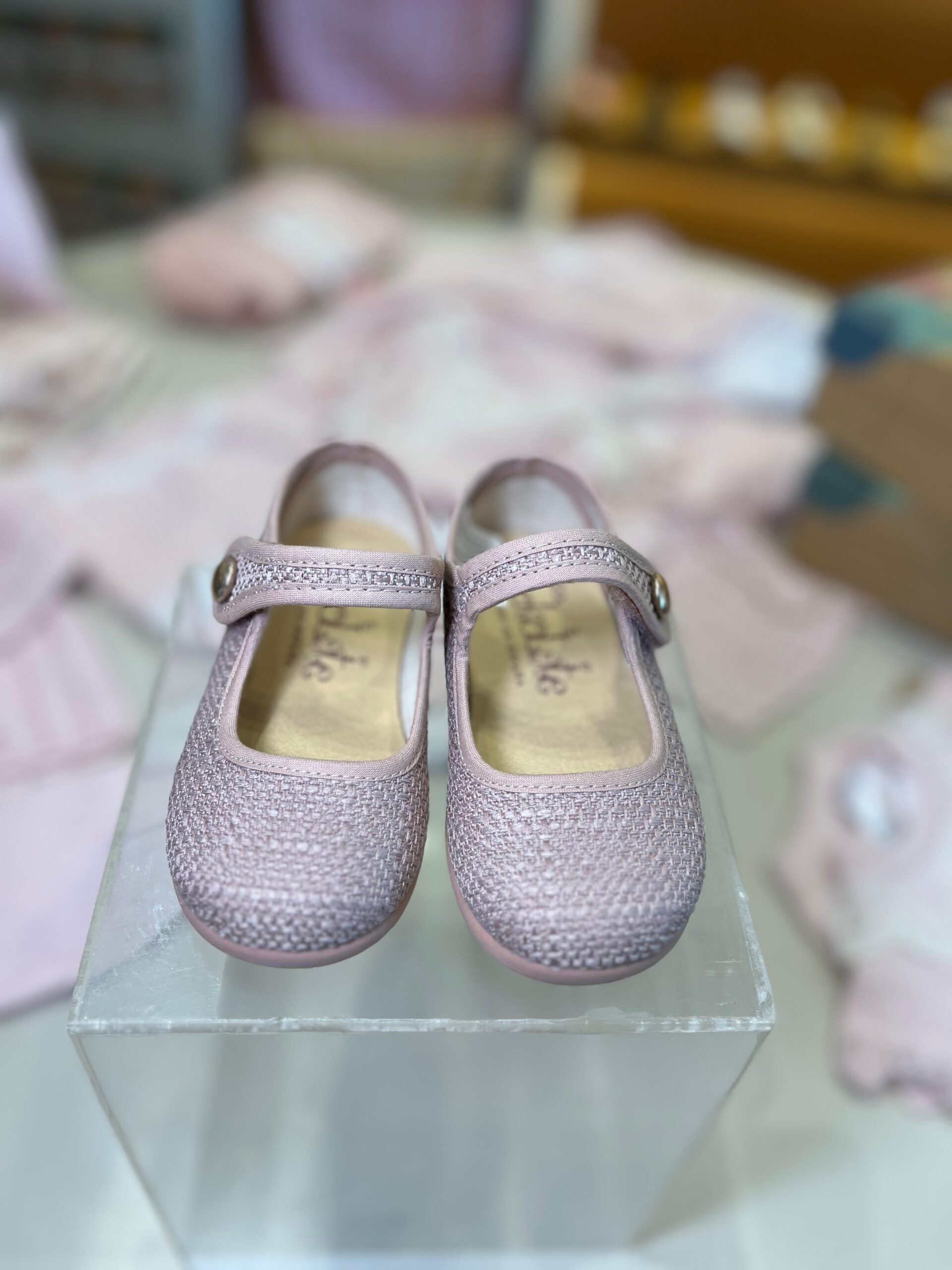MERCEDITAS BOTON METAL ROSA