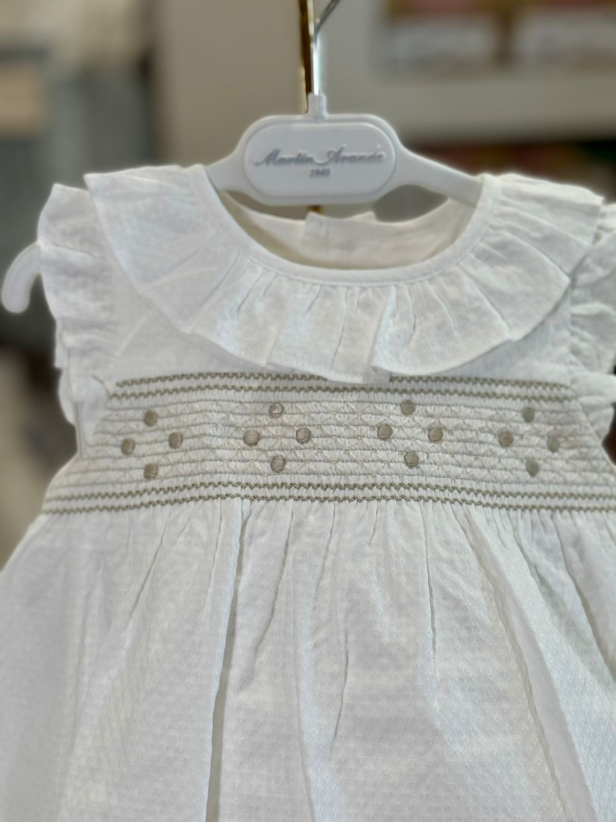 VESTIDO CON BRAGUITA PUNTO SMOCK QUEBEC ARENA