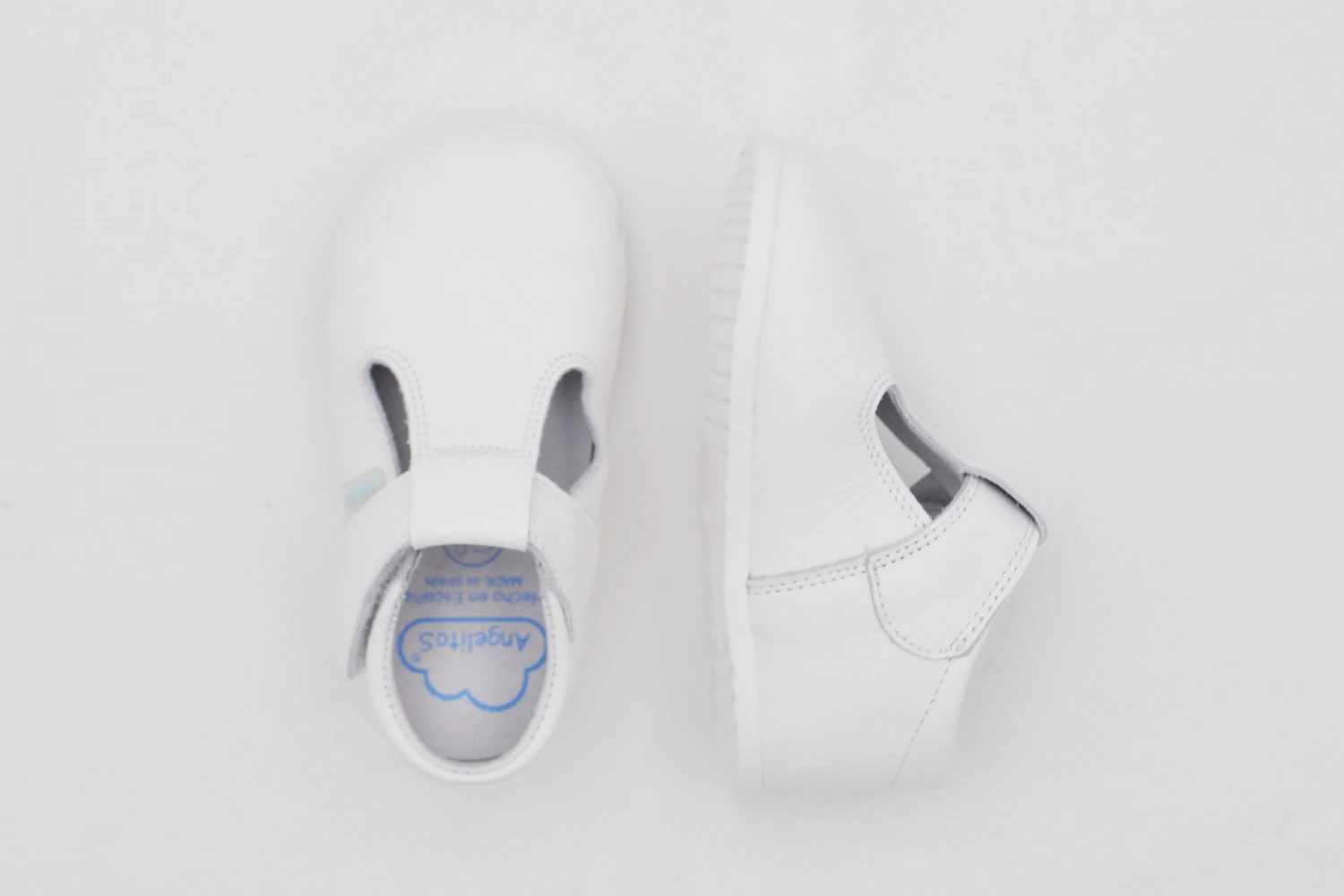 PEPITO NAPA CALZADO RESPETUOSO VELCRO BLANCO