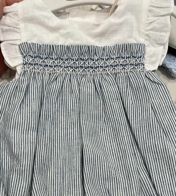 PELELE TELA NIÑA MILTON AZUL PARDO