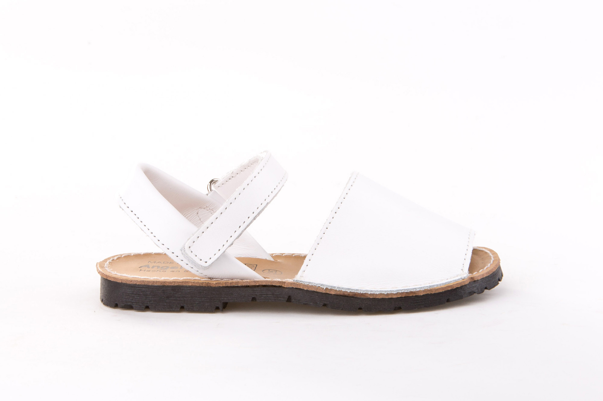 MENORQUINA VELCRO BLANCO