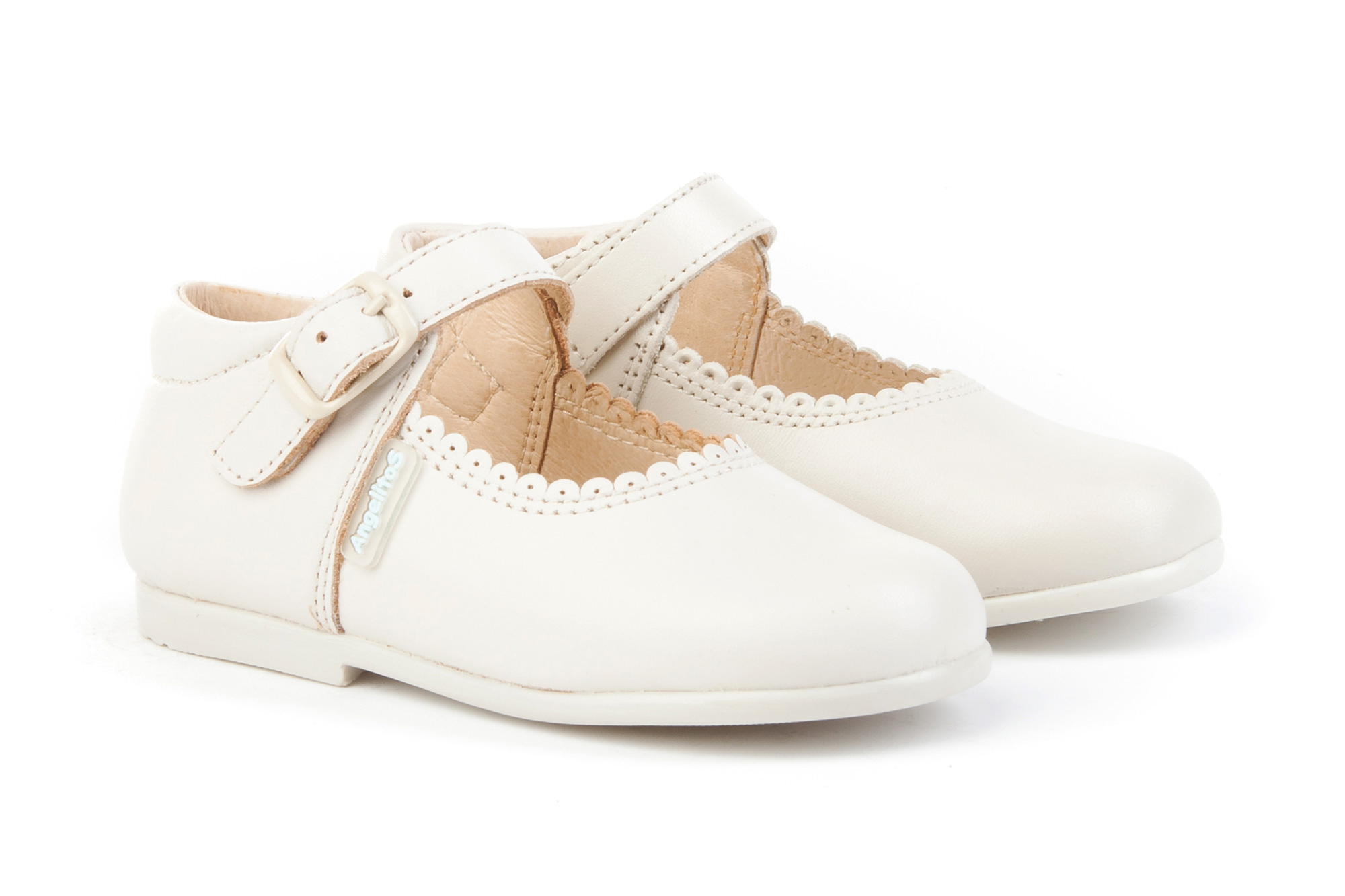 MERCEDITAS CON HEBILLA BEIGE