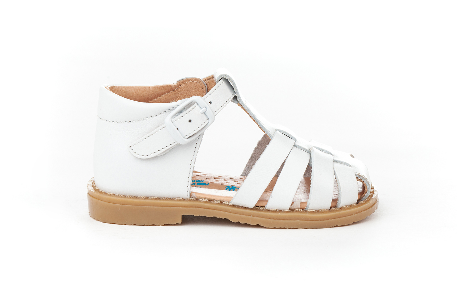 SANDALIA HEBILLA UNISEX BLANCO