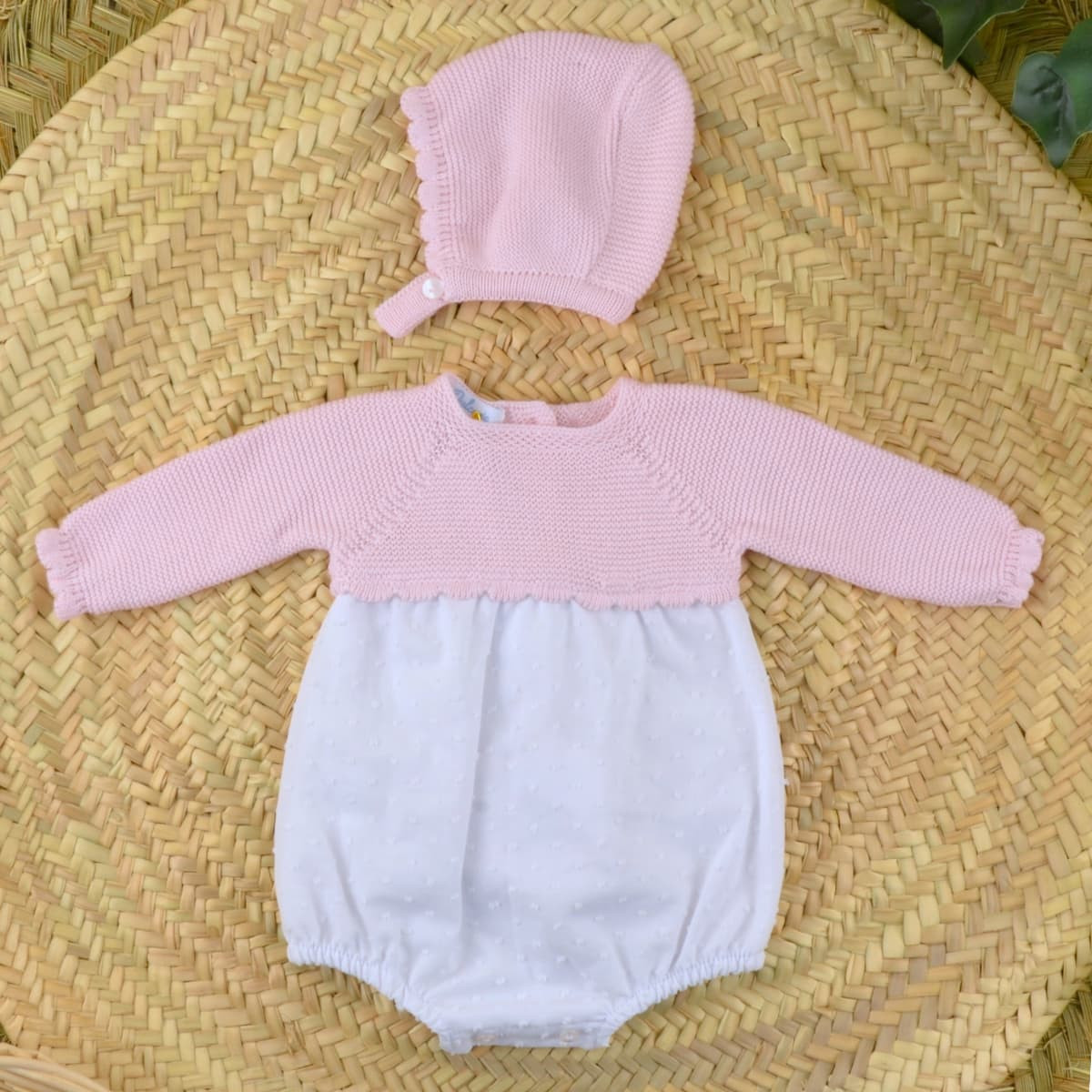 PELELE Y CAPOTA rosa AZALEA