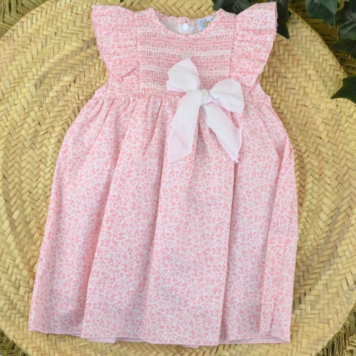 Vestido con lazo Brote de Amor ROSA