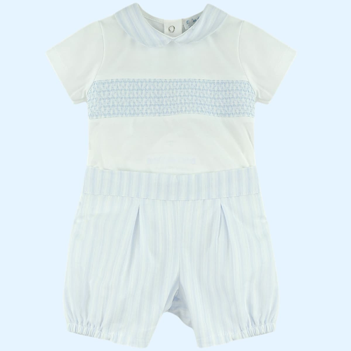 Conjunto Pantalón Cielo de Algodón azul