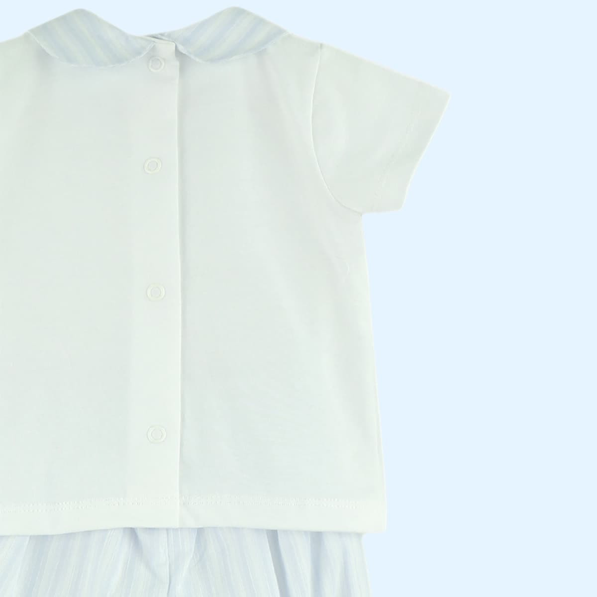 Conjunto Pantalón Cielo de Algodón azul