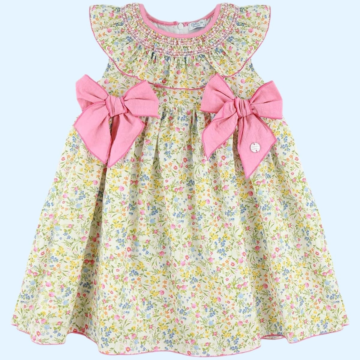 vestido Campo de Sueños rosado