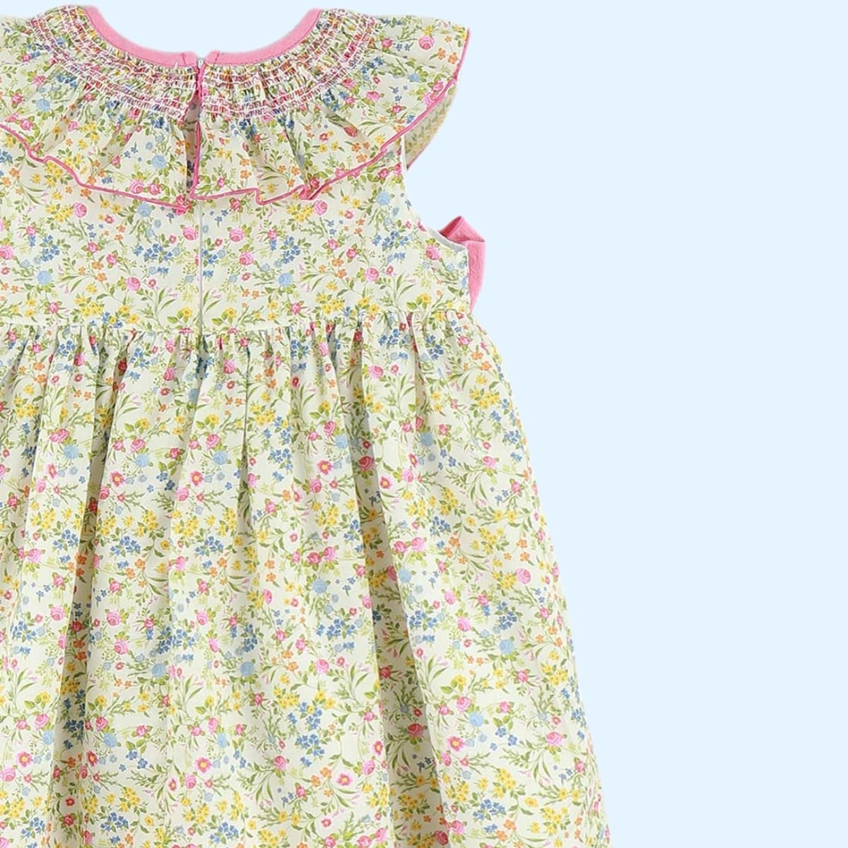 vestido Campo de Sueños rosado