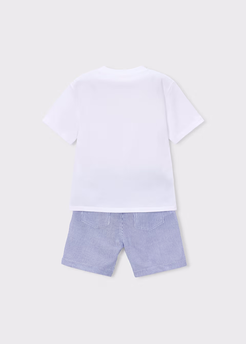 Conjunto bermuda seersucker Capri