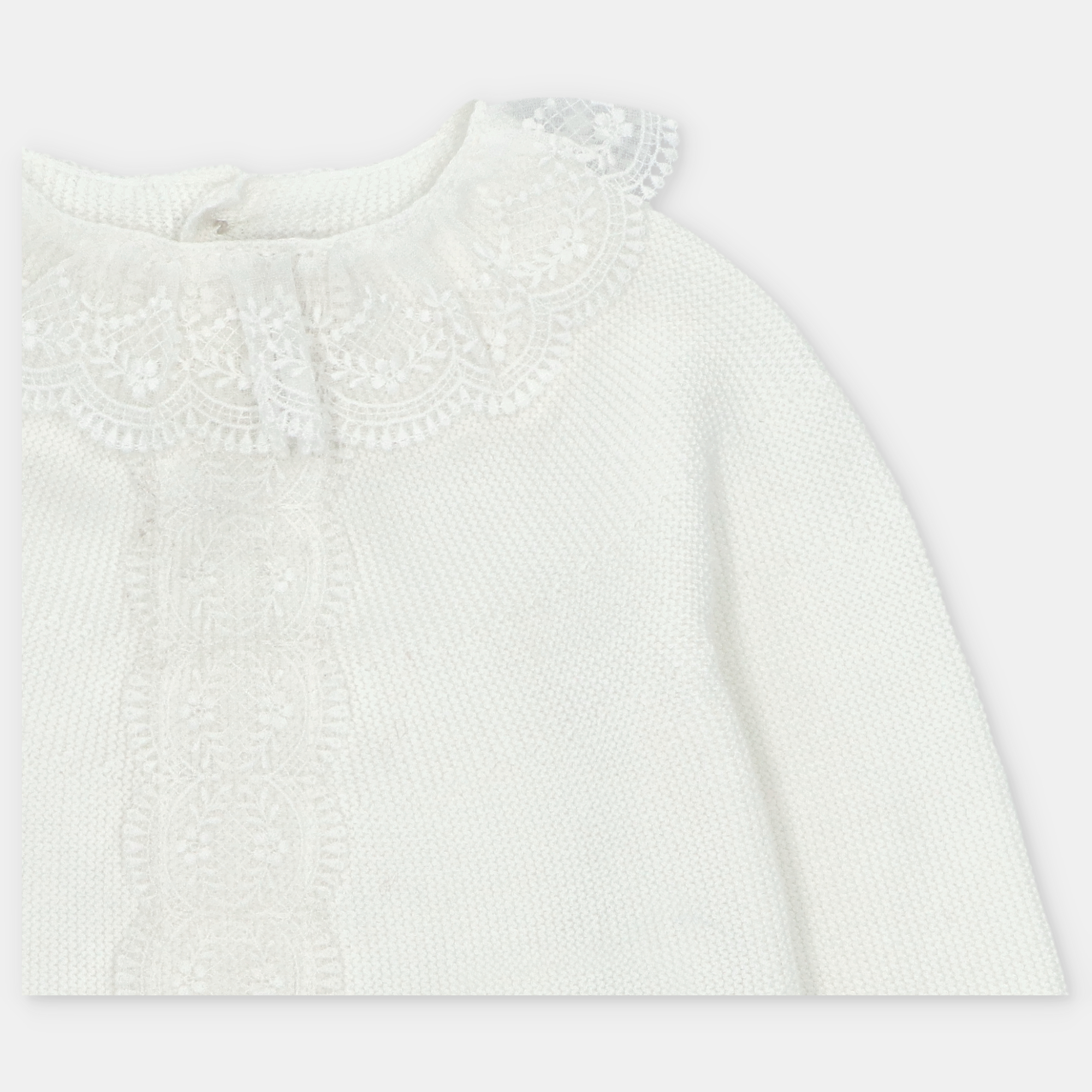 CONJUNTO PUNTO UNISEX VICTORIA BLANCO ROTO