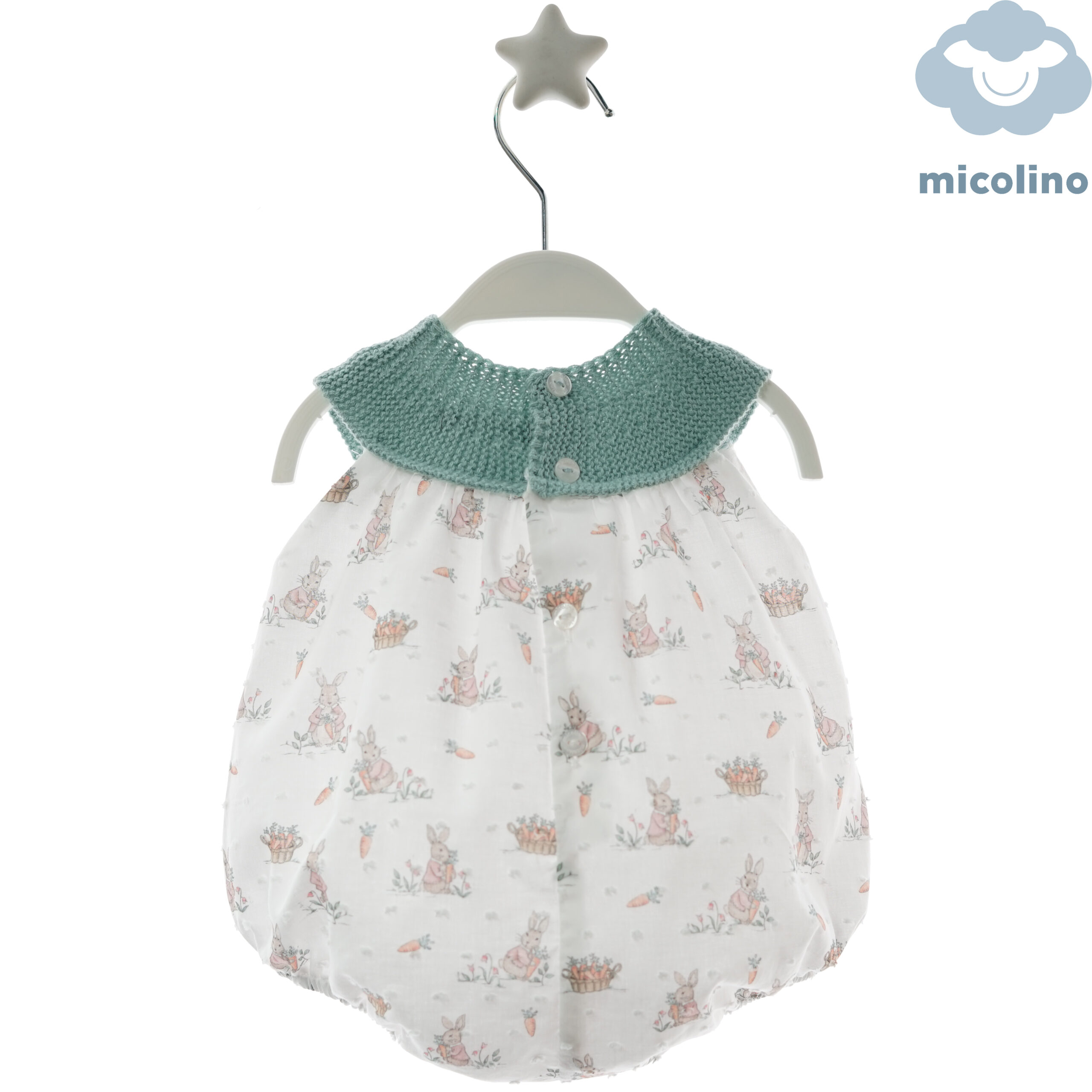 Pelele Irina Verde empolvado