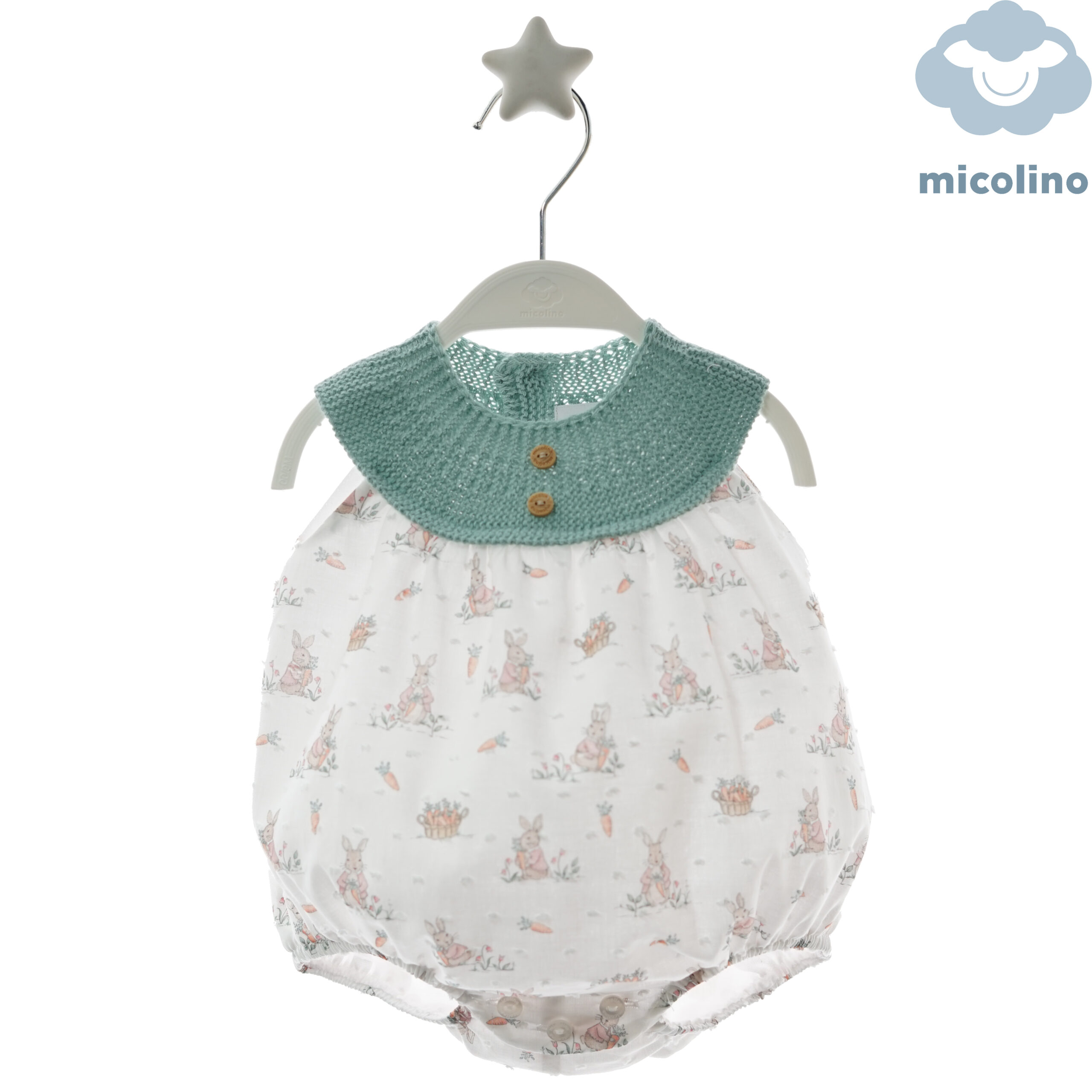 Pelele Irina Verde empolvado