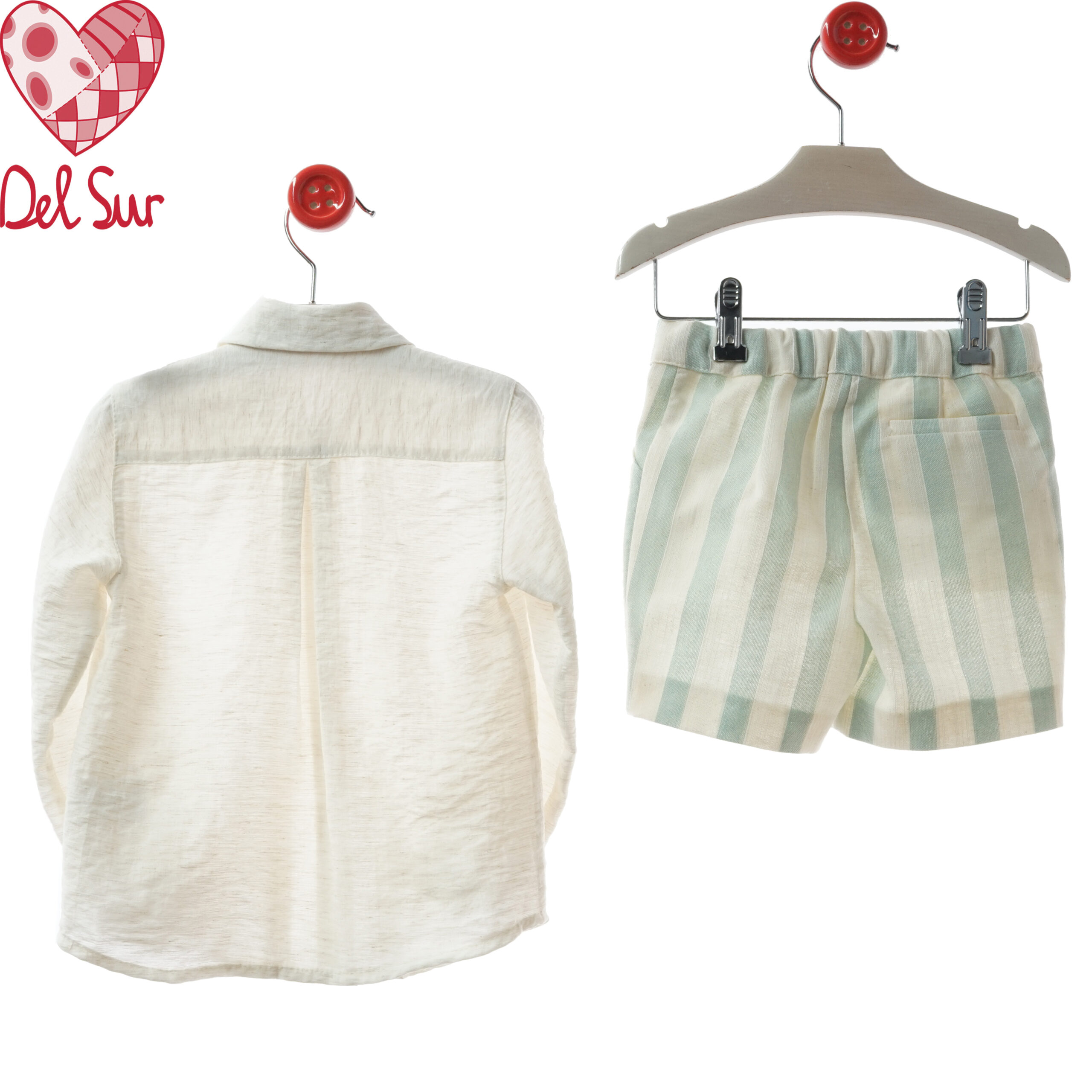 TRAJE INFANTIL NIÑO BERMUDA TRIESTE