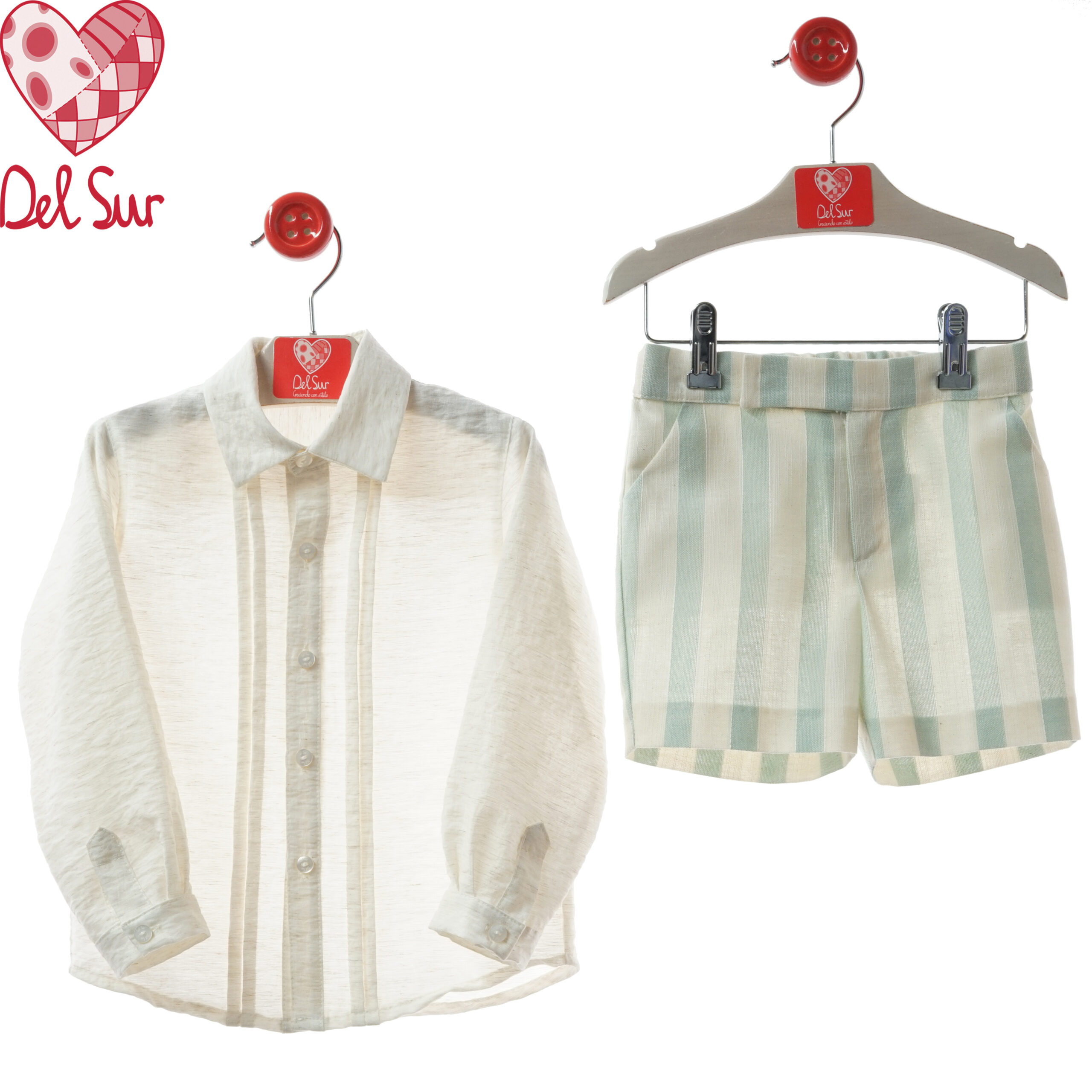 TRAJE INFANTIL NIÑO BERMUDA TRIESTE