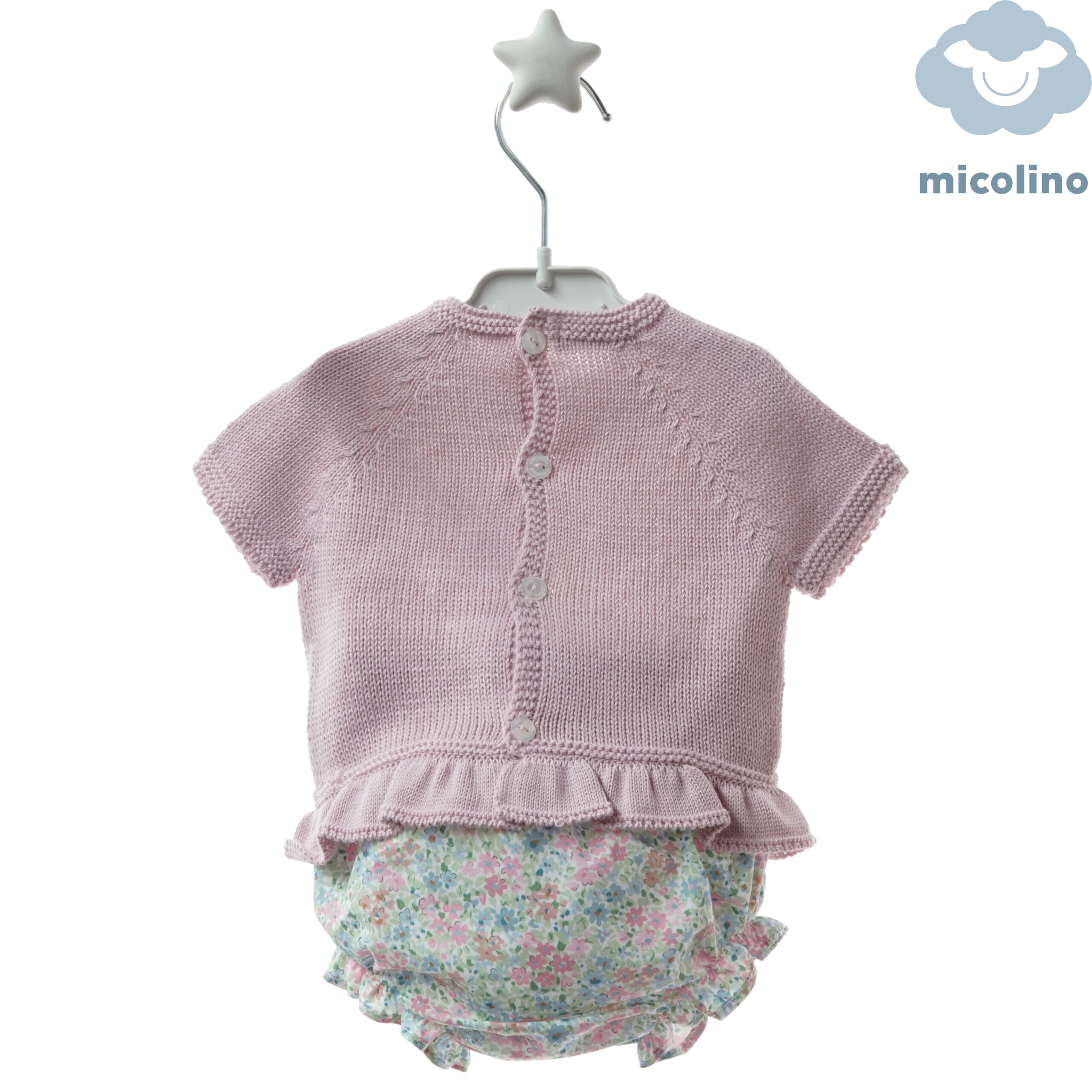 Conjunto Anna Rosa empolvado