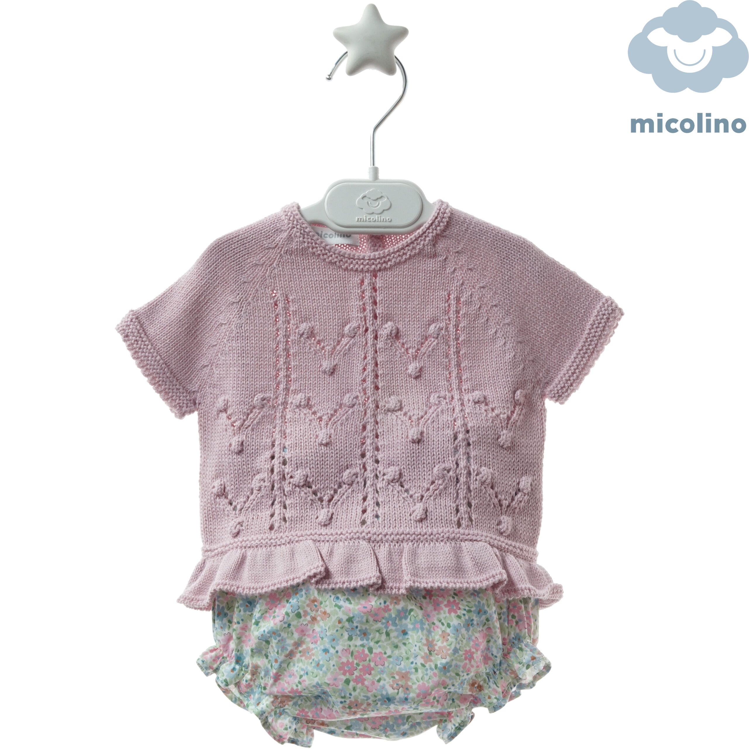 Conjunto Anna Rosa empolvado