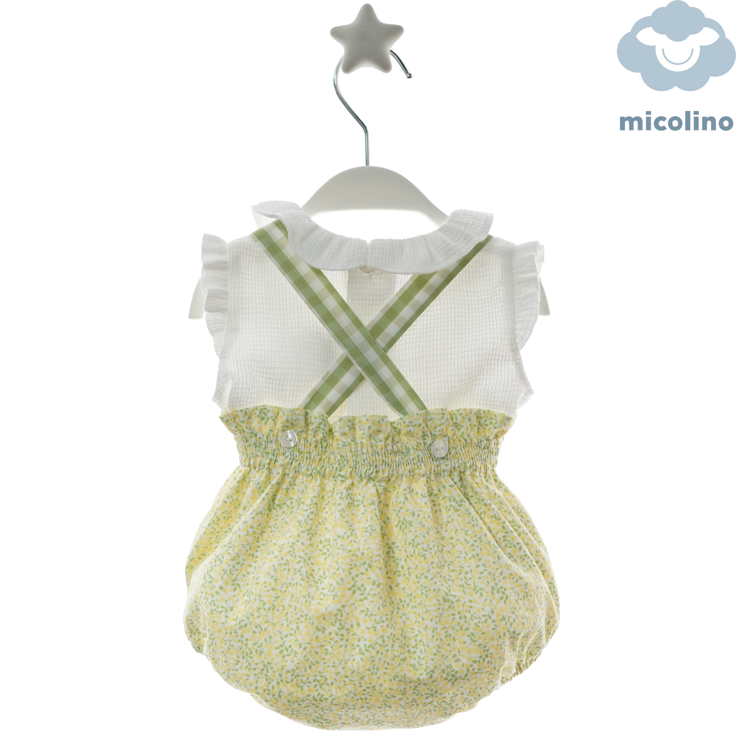 Conjunto Karenina Estampado flroes amarillas