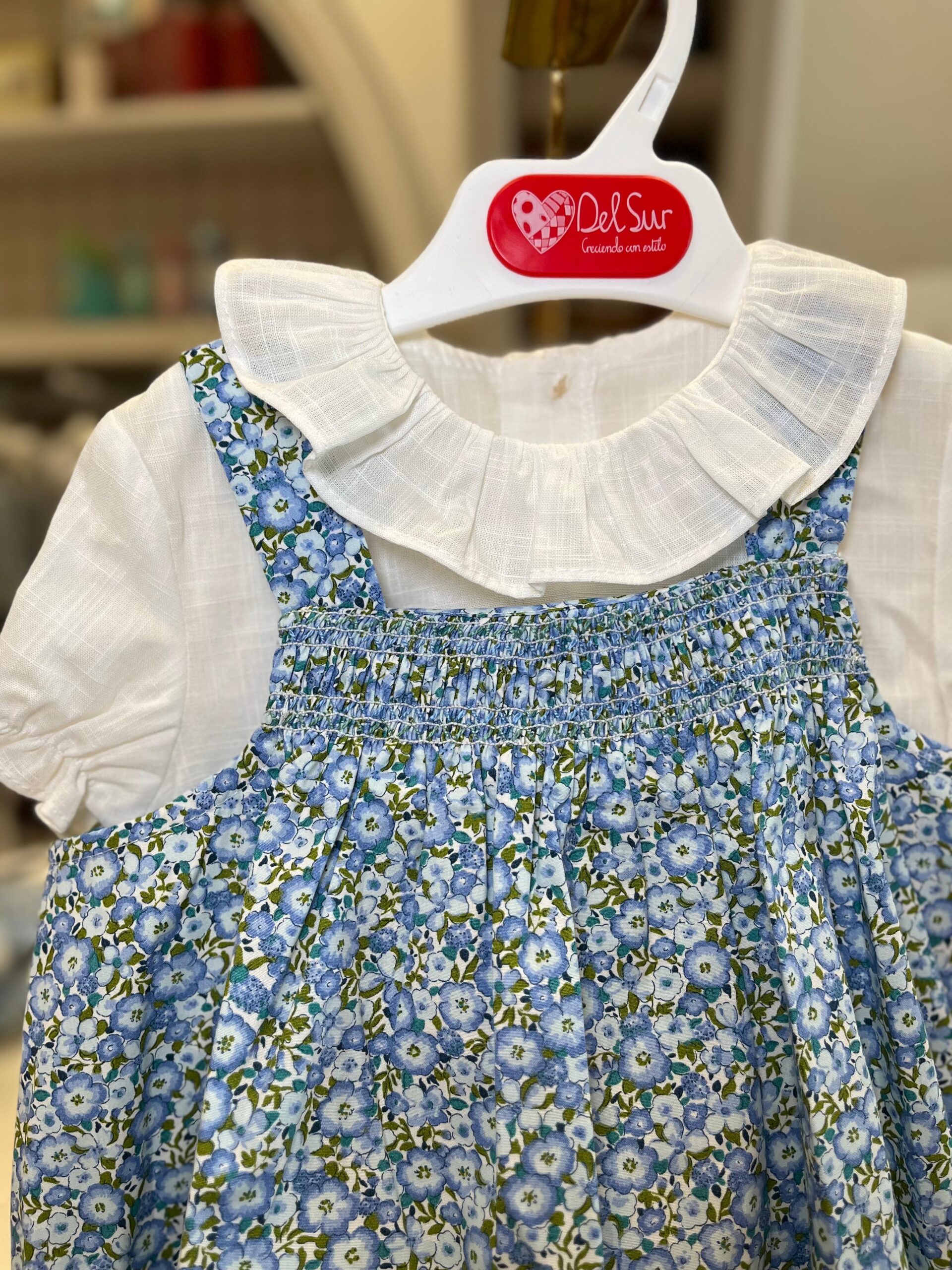 Conjunto Ranita Familia Rávena AZUL