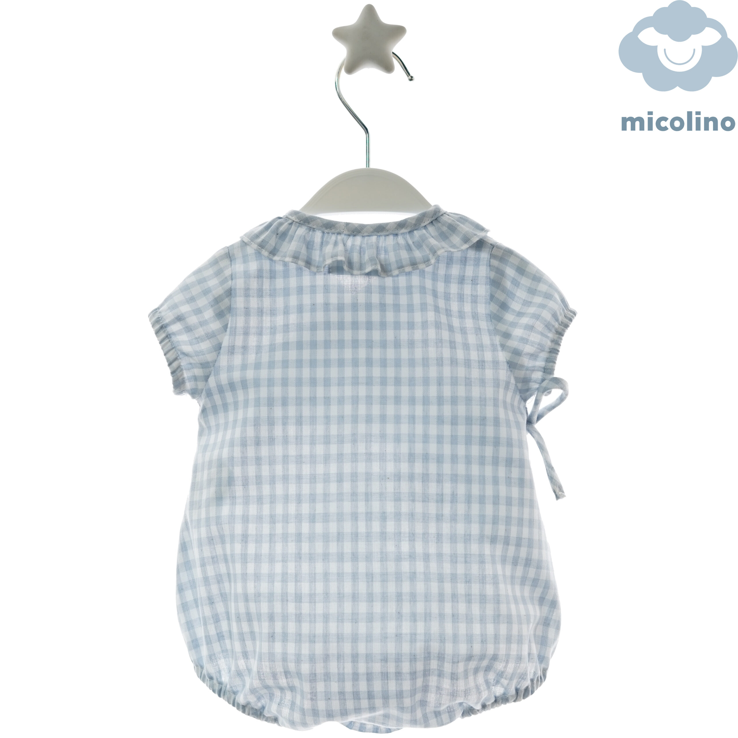 Body PELELE CRUZADO Celeste