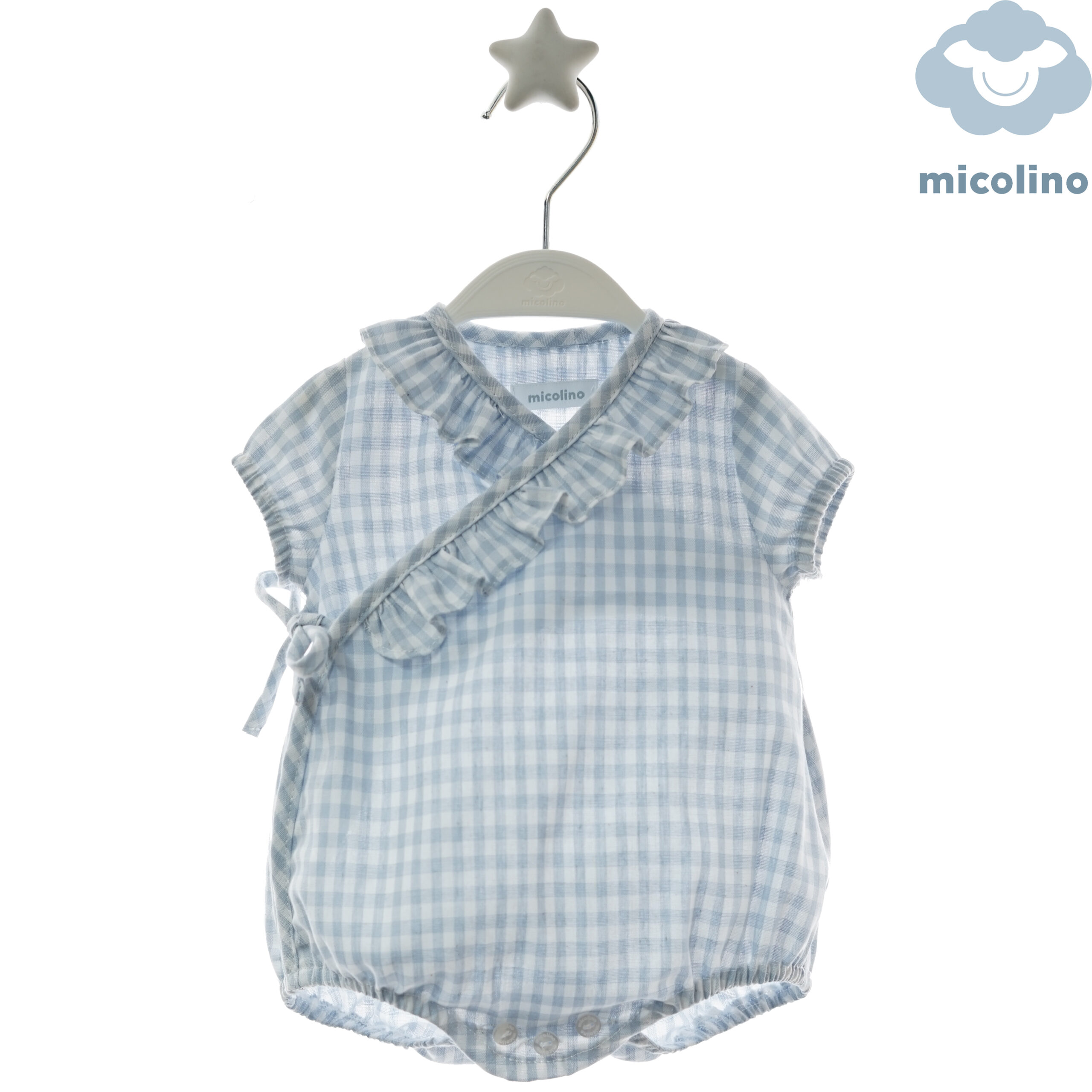 Body PELELE CRUZADO Celeste